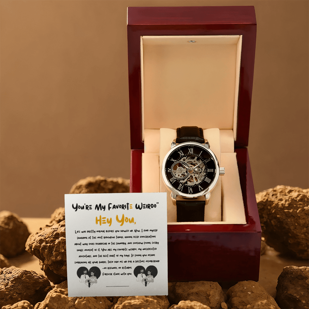 Timeless Elegance: The Ultimate Watch Gift for Him" - Metamorphosis Creations