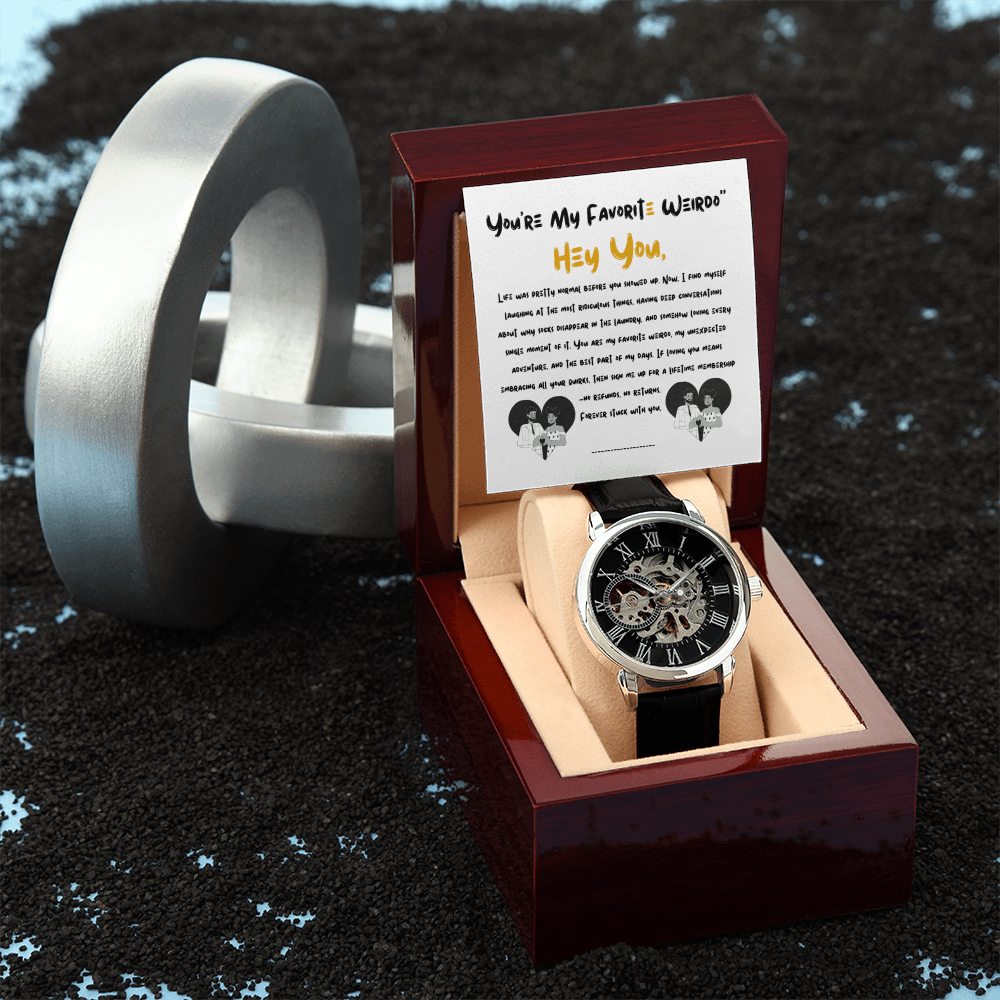 Timeless Elegance: The Ultimate Watch Gift for Him" - Metamorphosis Creations