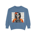 “Too Cool to Be Cold” Funny Sweater Unisex Skull Sweatshirt with Quote | Cozy Halloween Fashion, Gift for Fall Celebrations, - Metamorphosis Creations