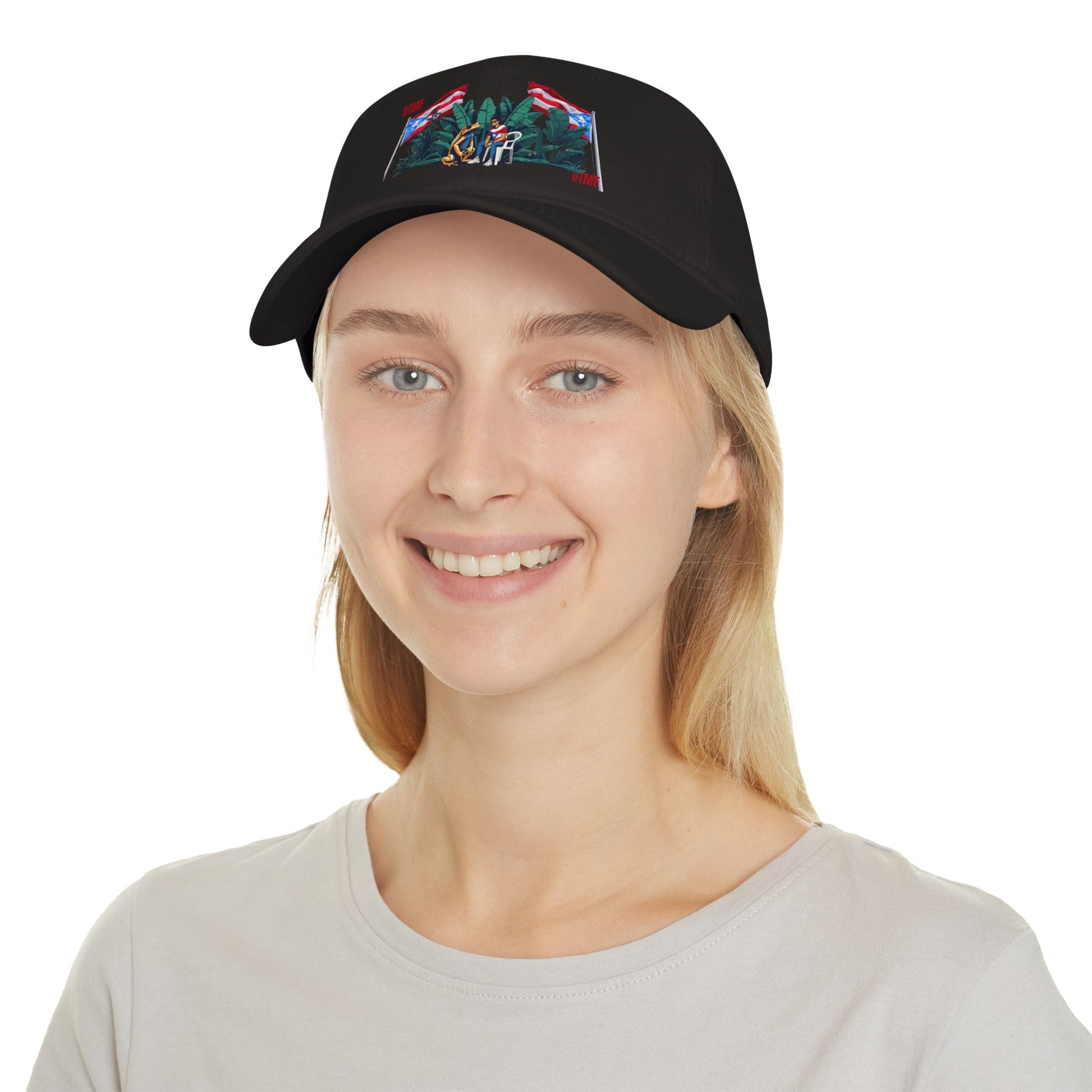 Top Off Your Look with Boricua Pride Casual Sun Hat, Vacation Accessories, Summer Gift, Beach Day Essential, Fun Outdoor Wear - Metamorphosis Creations