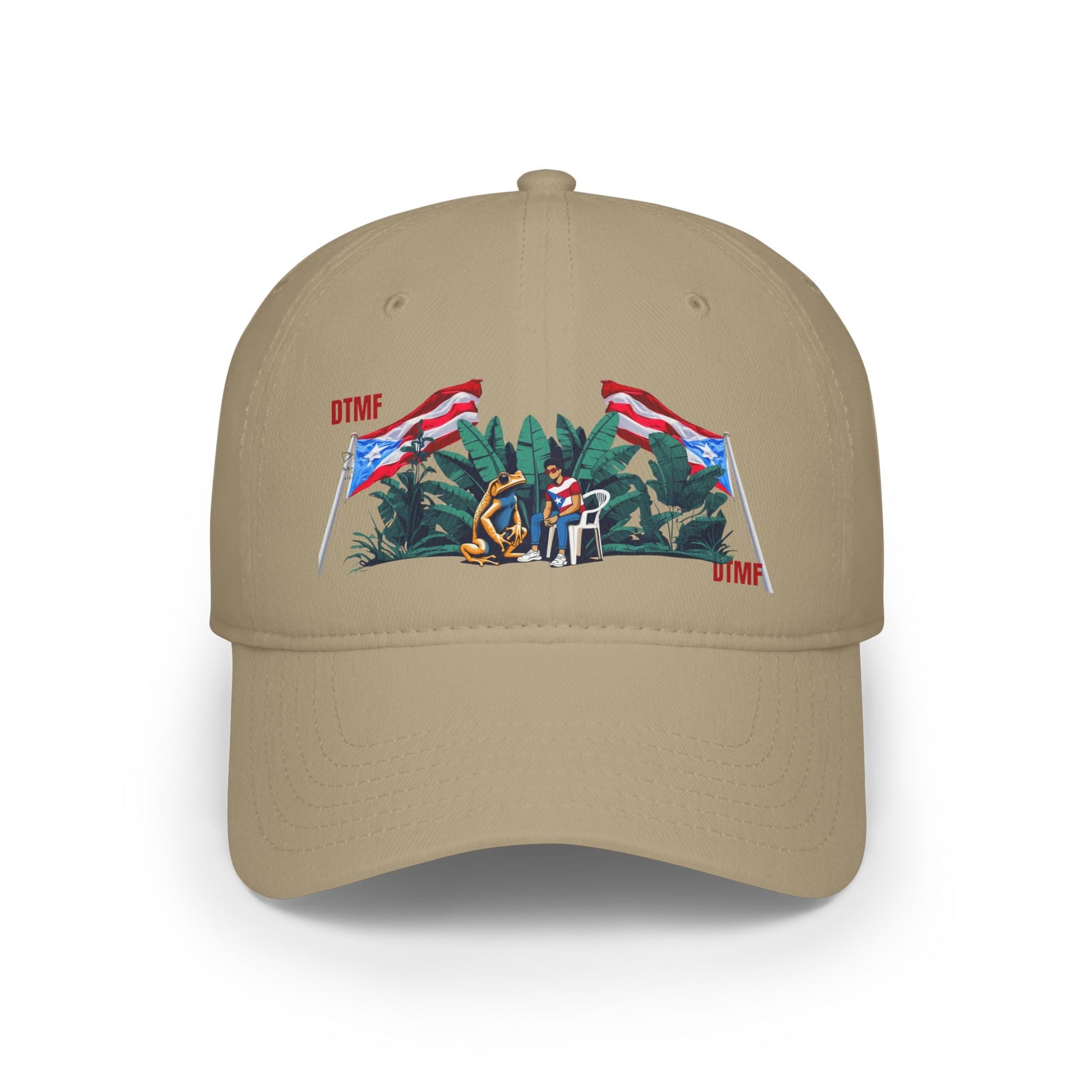 Top Off Your Look with Boricua Pride Casual Sun Hat, Vacation Accessories, Summer Gift, Beach Day Essential, Fun Outdoor Wear - Metamorphosis Creations