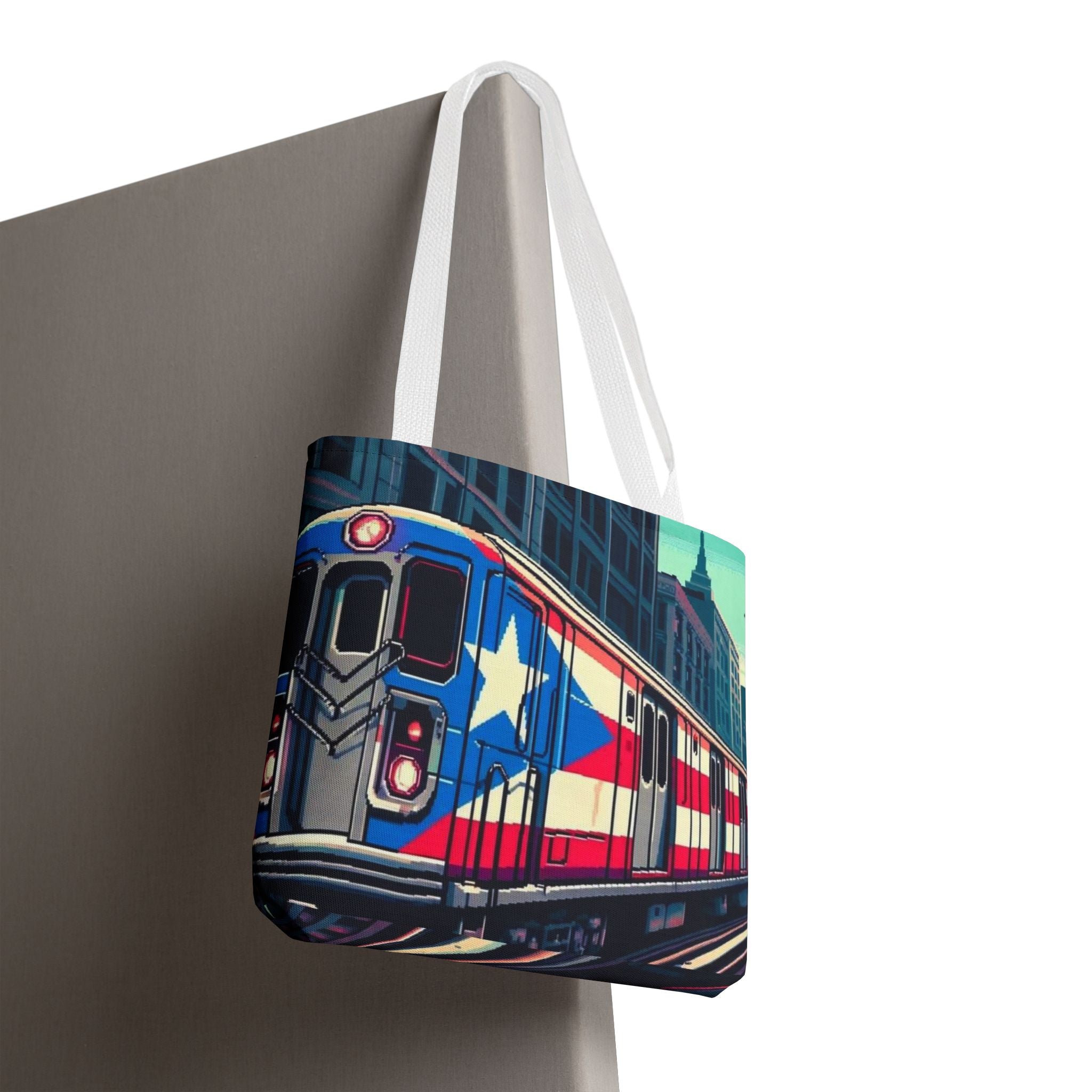 Tropical Love: Tote Bags with Puerto Rican Designs" Durable and Stylish Puerto Rico Tote Bag (AOP) - Metamorphosis Creations