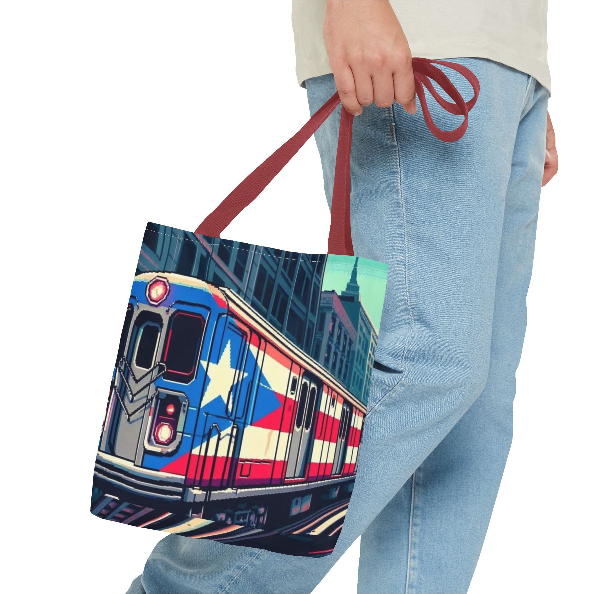 Tropical Love: Tote Bags with Puerto Rican Designs" Durable and Stylish Puerto Rico Tote Bag (AOP) - Metamorphosis Creations