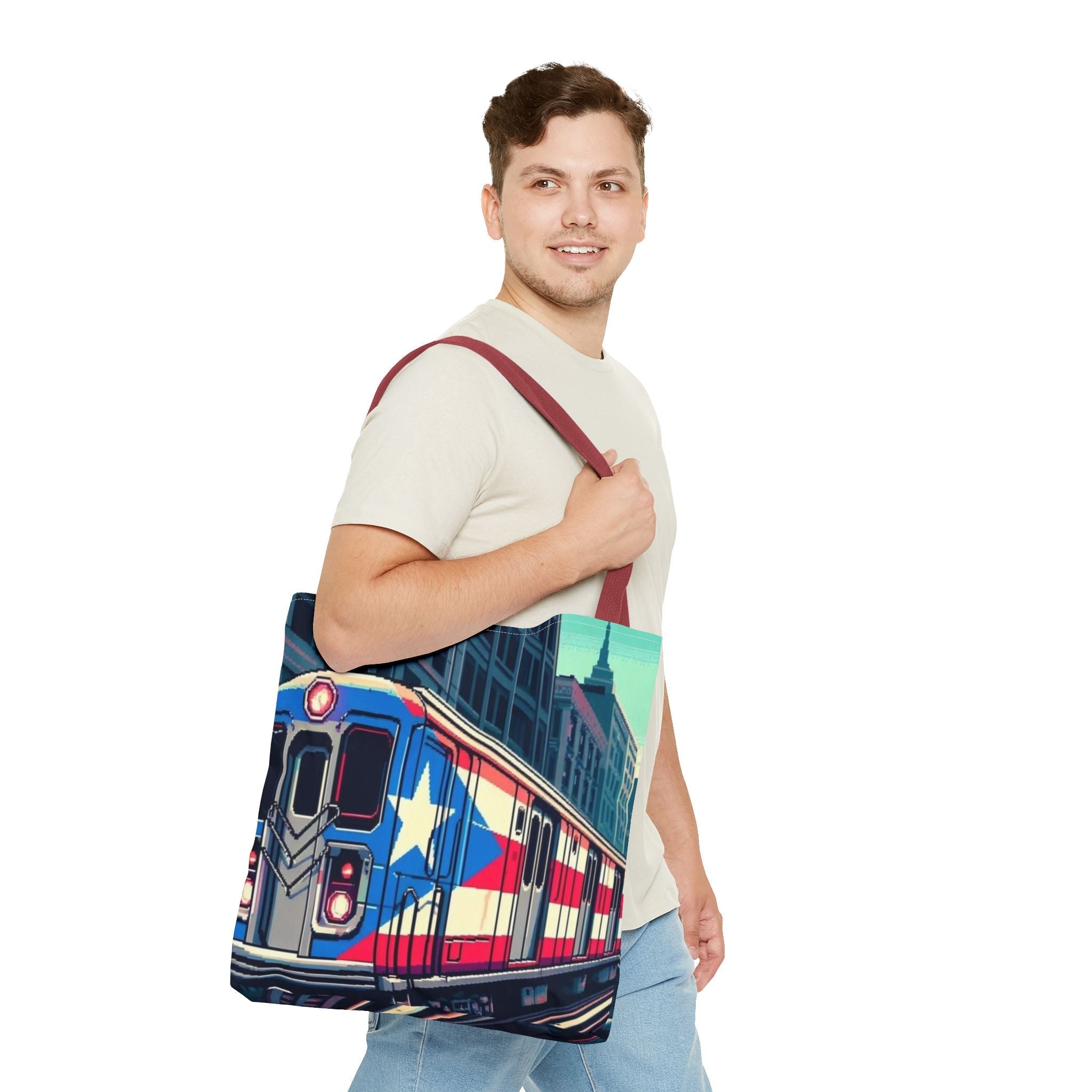 Tropical Love: Tote Bags with Puerto Rican Designs" Durable and Stylish Puerto Rico Tote Bag (AOP) - Metamorphosis Creations