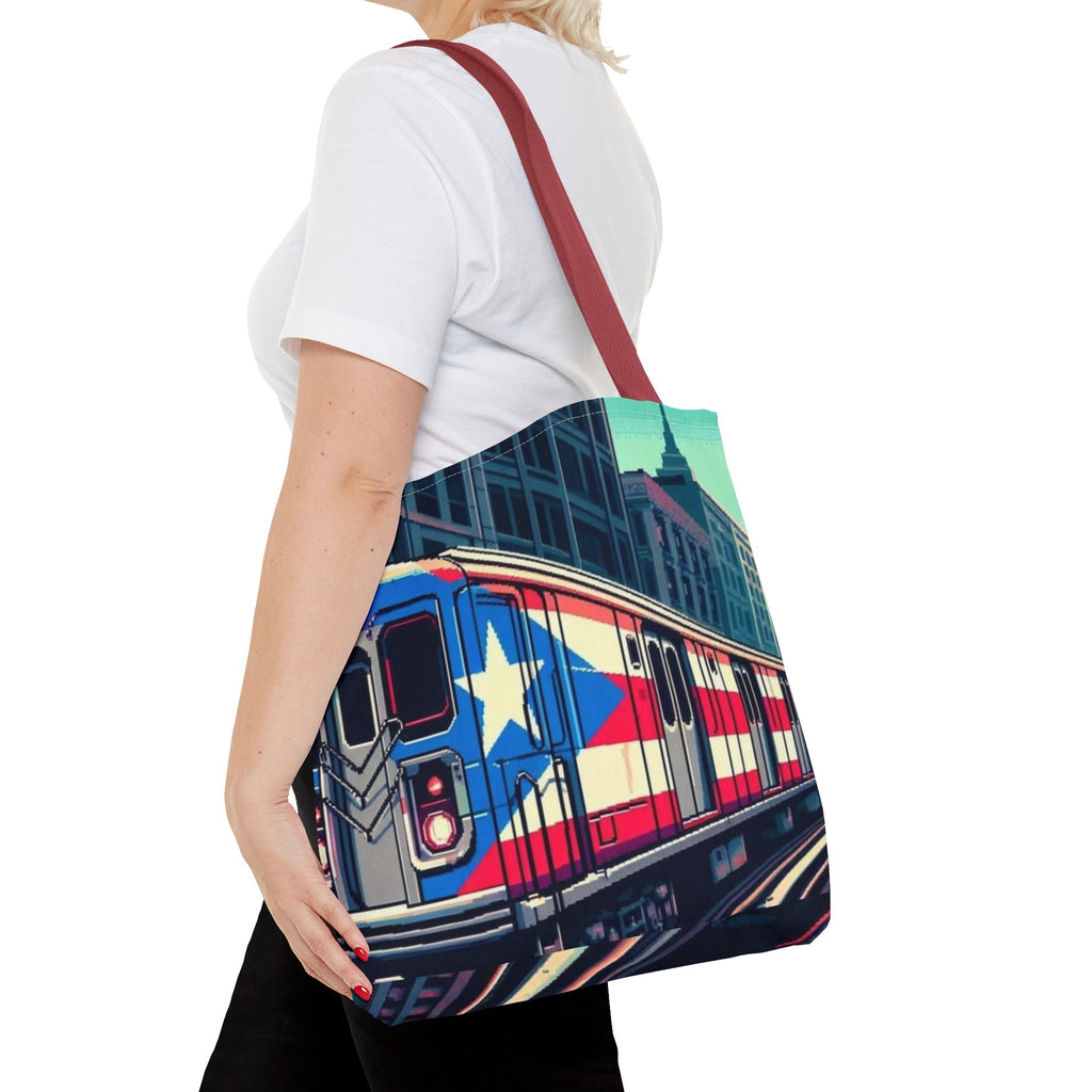 Tropical Love: Tote Bags with Puerto Rican Designs" Durable and Stylish Puerto Rico Tote Bag (AOP) - Metamorphosis Creations