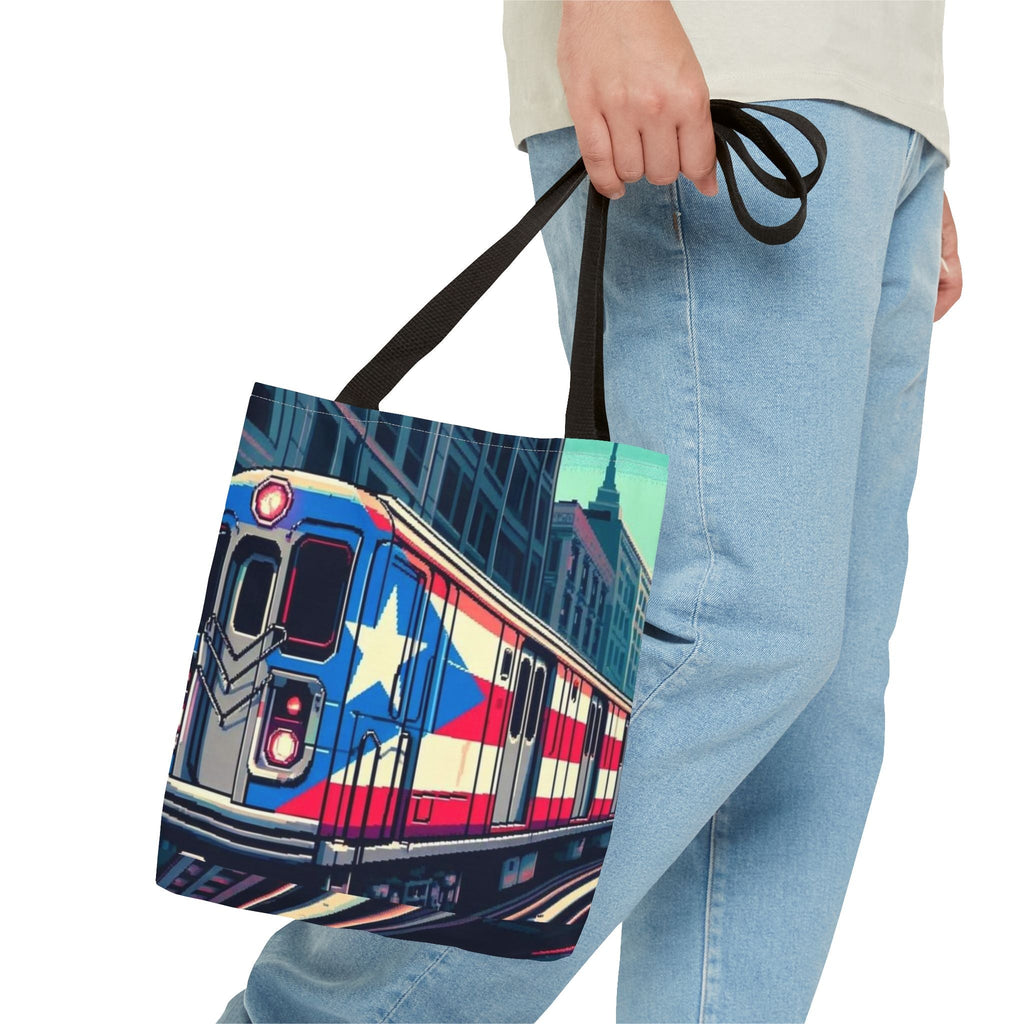 Tropical Love: Tote Bags with Puerto Rican Designs" Durable and Stylish Puerto Rico Tote Bag (AOP) - Metamorphosis Creations