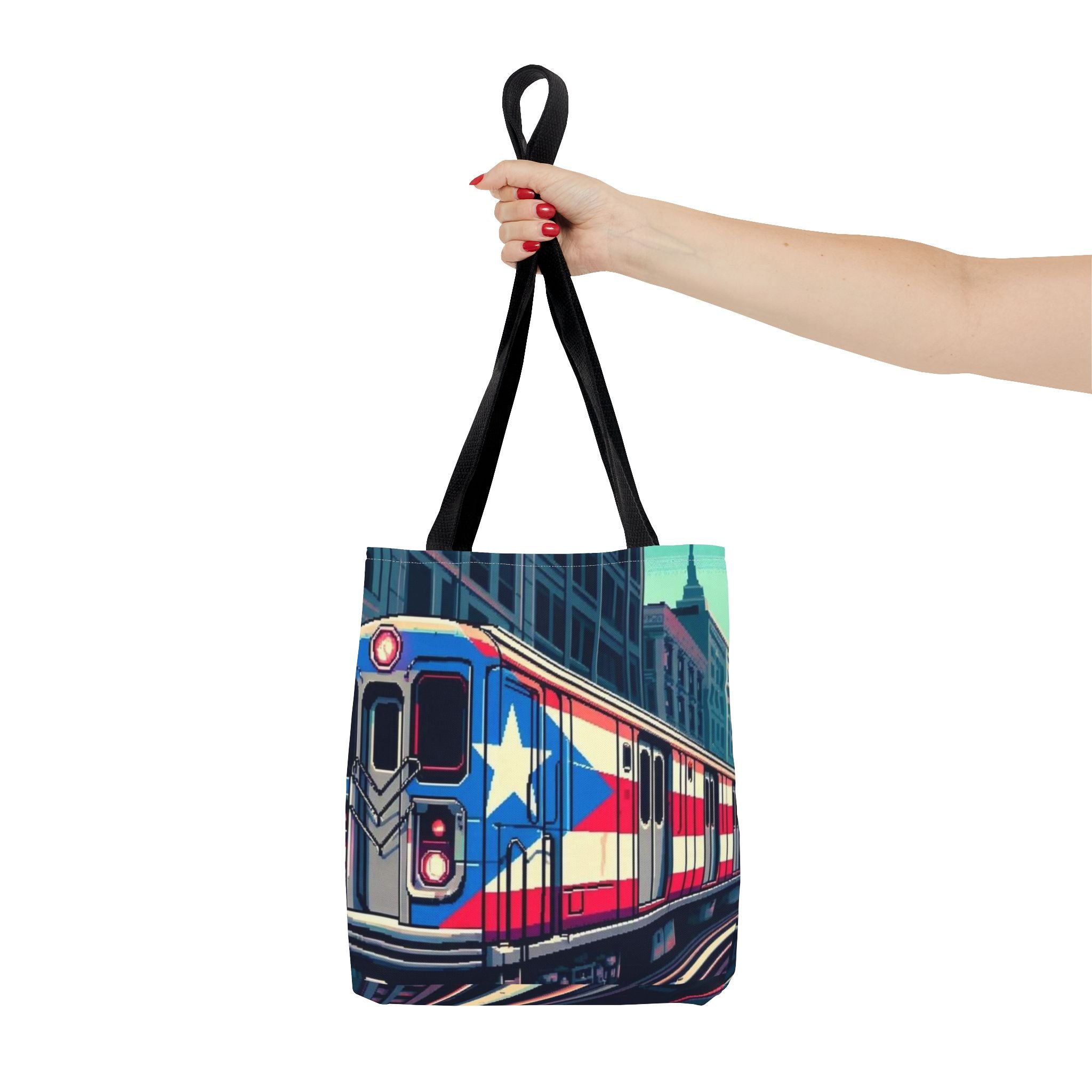 Tropical Love: Tote Bags with Puerto Rican Designs" Durable and Stylish Puerto Rico Tote Bag (AOP) - Metamorphosis Creations