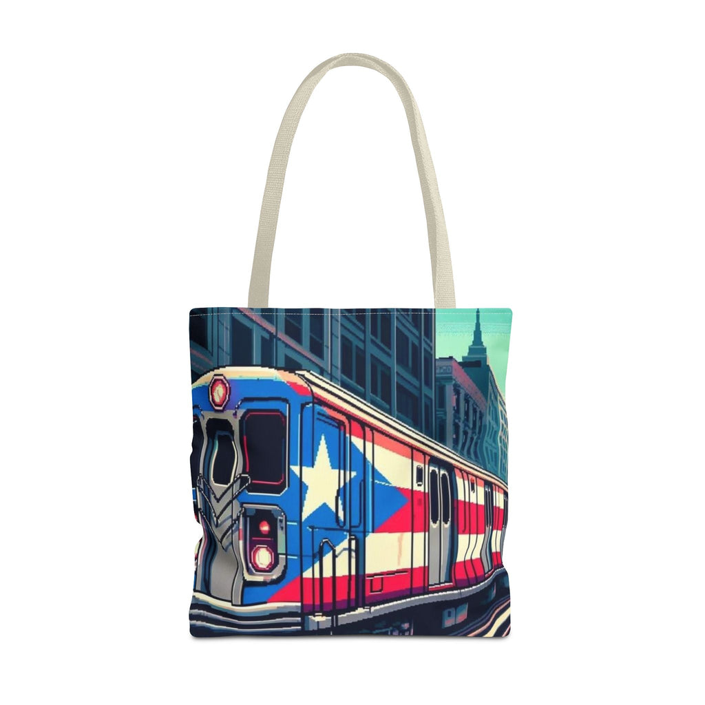 Tropical Love: Tote Bags with Puerto Rican Designs" Durable and Stylish Puerto Rico Tote Bag (AOP) - Metamorphosis Creations
