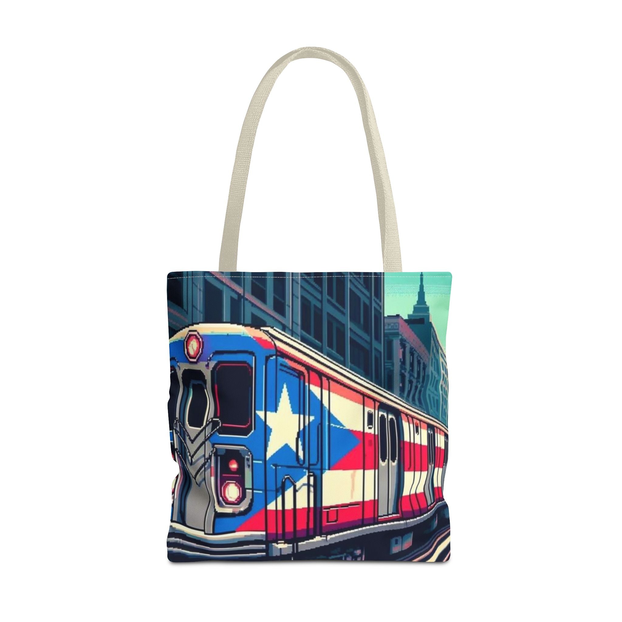 Tropical Love: Tote Bags with Puerto Rican Designs" Durable and Stylish Puerto Rico Tote Bag (AOP) - Metamorphosis Creations