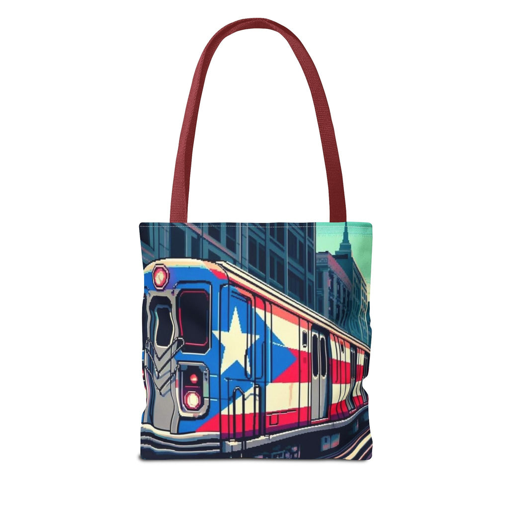 Tropical Love: Tote Bags with Puerto Rican Designs" Durable and Stylish Puerto Rico Tote Bag (AOP) - Metamorphosis Creations