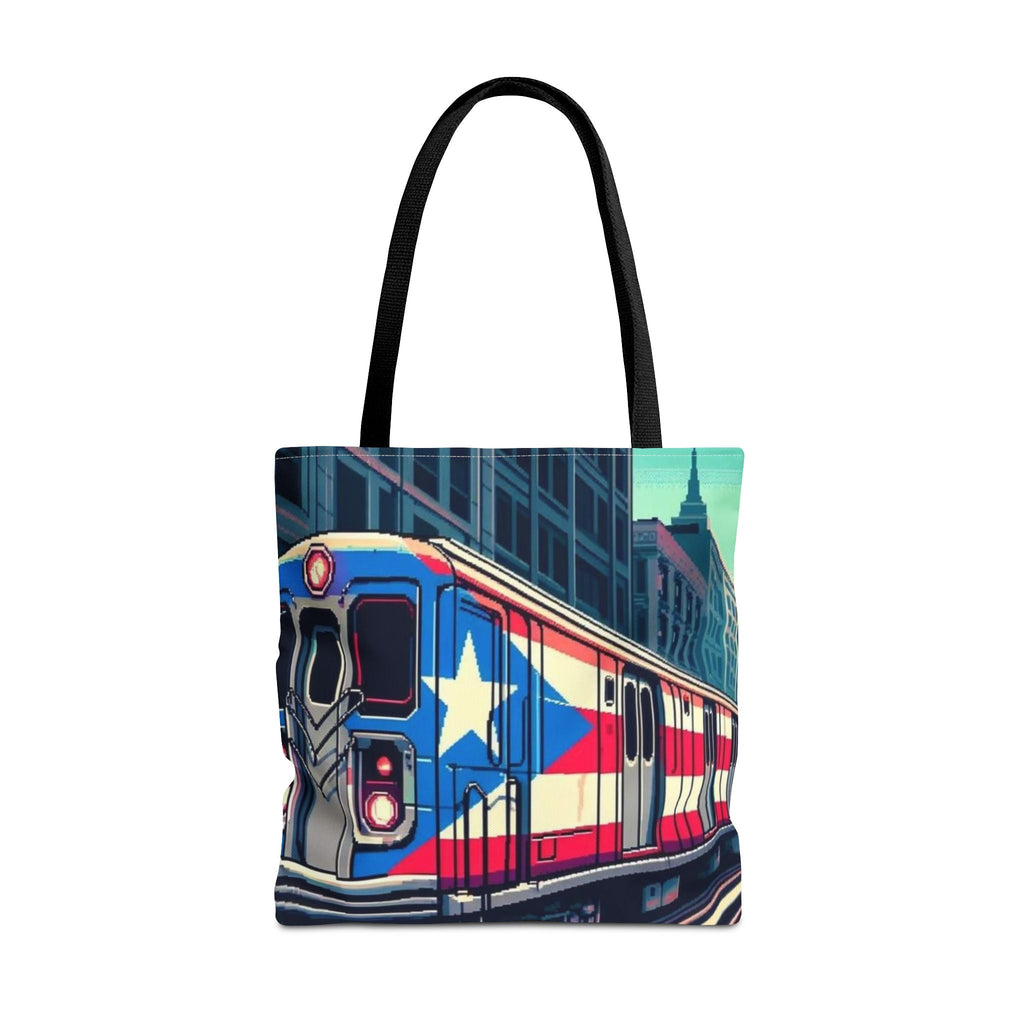 Tropical Love: Tote Bags with Puerto Rican Designs" Durable and Stylish Puerto Rico Tote Bag (AOP) - Metamorphosis Creations