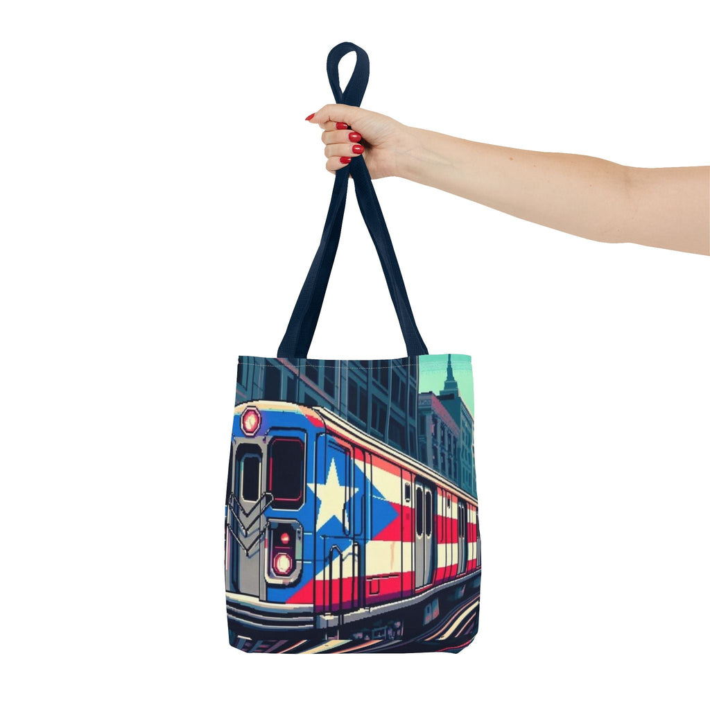 Tropical Love: Tote Bags with Puerto Rican Designs" Durable and Stylish Puerto Rico Tote Bag (AOP) - Metamorphosis Creations