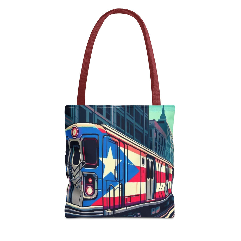 Tropical Love: Tote Bags with Puerto Rican Designs" Durable and Stylish Puerto Rico Tote Bag (AOP) - Metamorphosis Creations