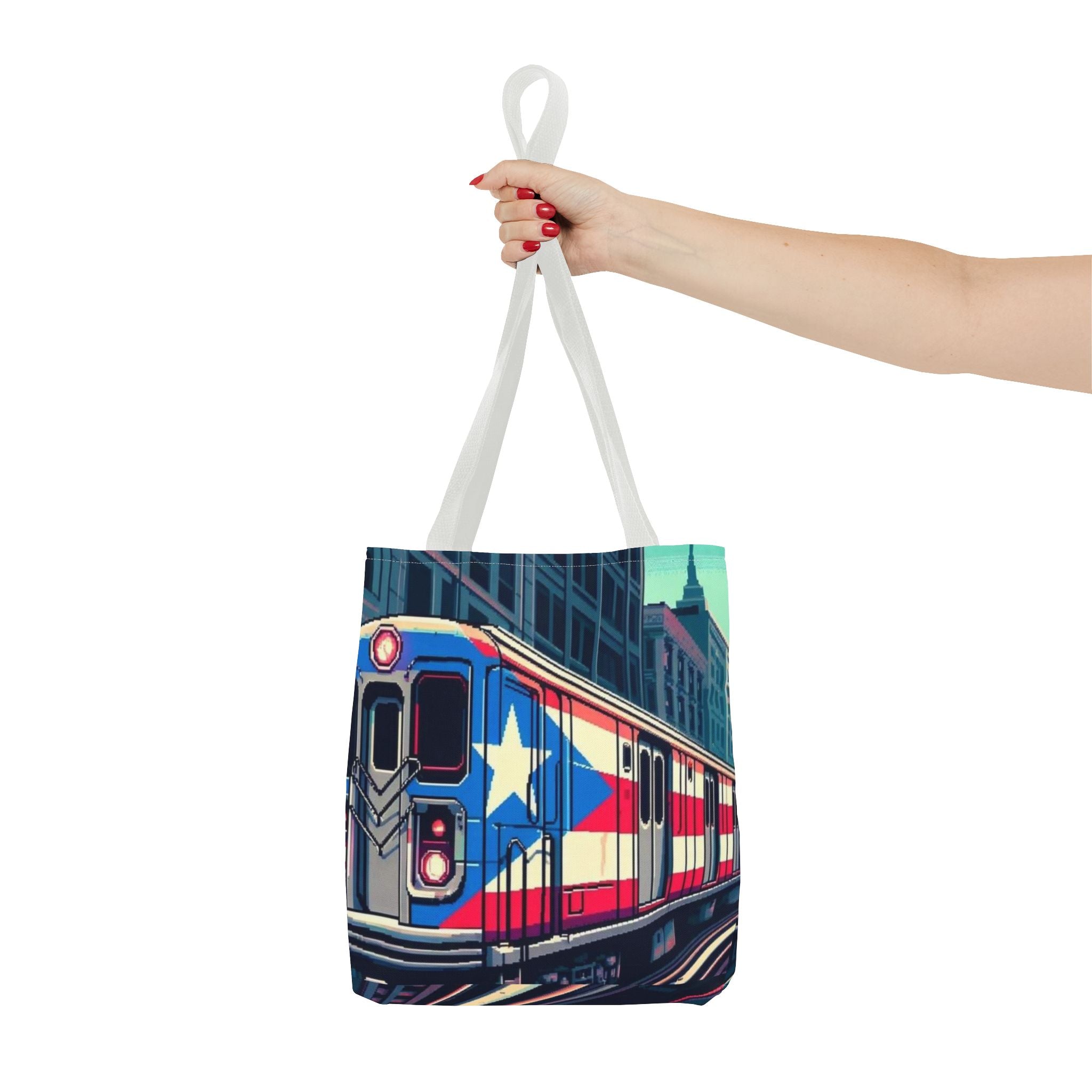 Tropical Love: Tote Bags with Puerto Rican Designs" Durable and Stylish Puerto Rico Tote Bag (AOP) - Metamorphosis Creations