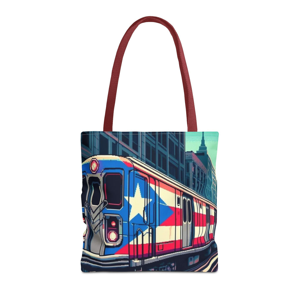 Tropical Love: Tote Bags with Puerto Rican Designs" Durable and Stylish Puerto Rico Tote Bag (AOP) - Metamorphosis Creations