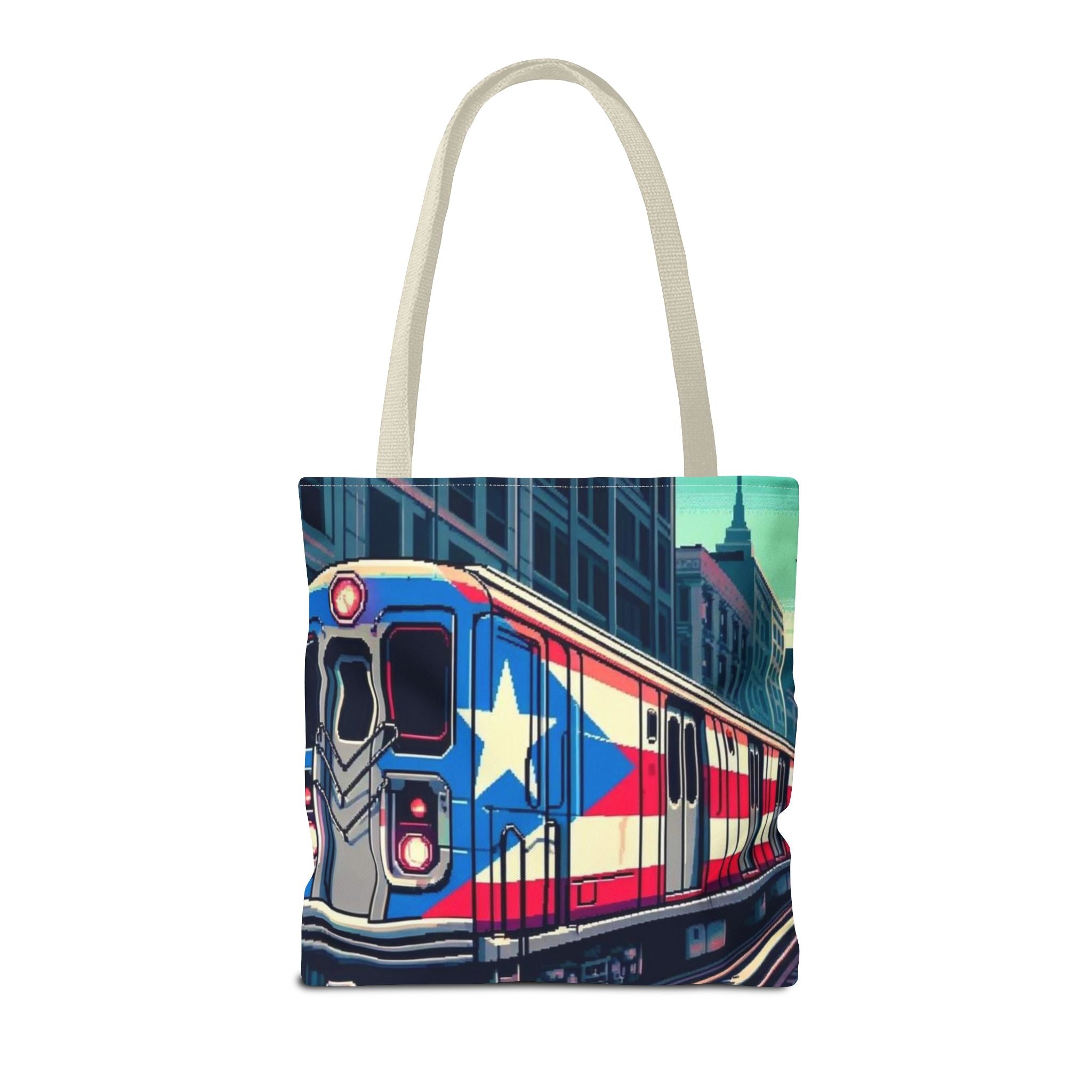 Tropical Love: Tote Bags with Puerto Rican Designs" Durable and Stylish Puerto Rico Tote Bag (AOP) - Metamorphosis Creations