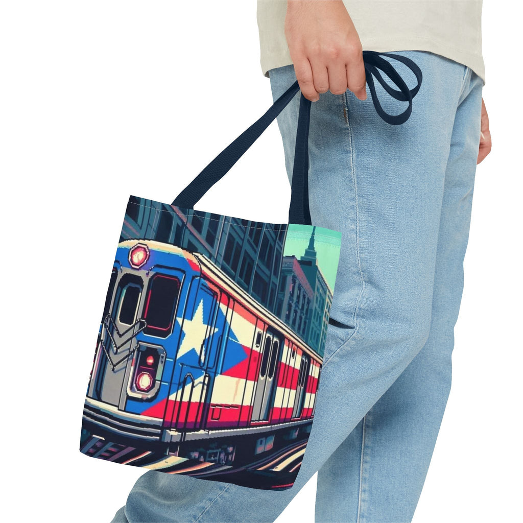 Tropical Love: Tote Bags with Puerto Rican Designs" Durable and Stylish Puerto Rico Tote Bag (AOP) - Metamorphosis Creations