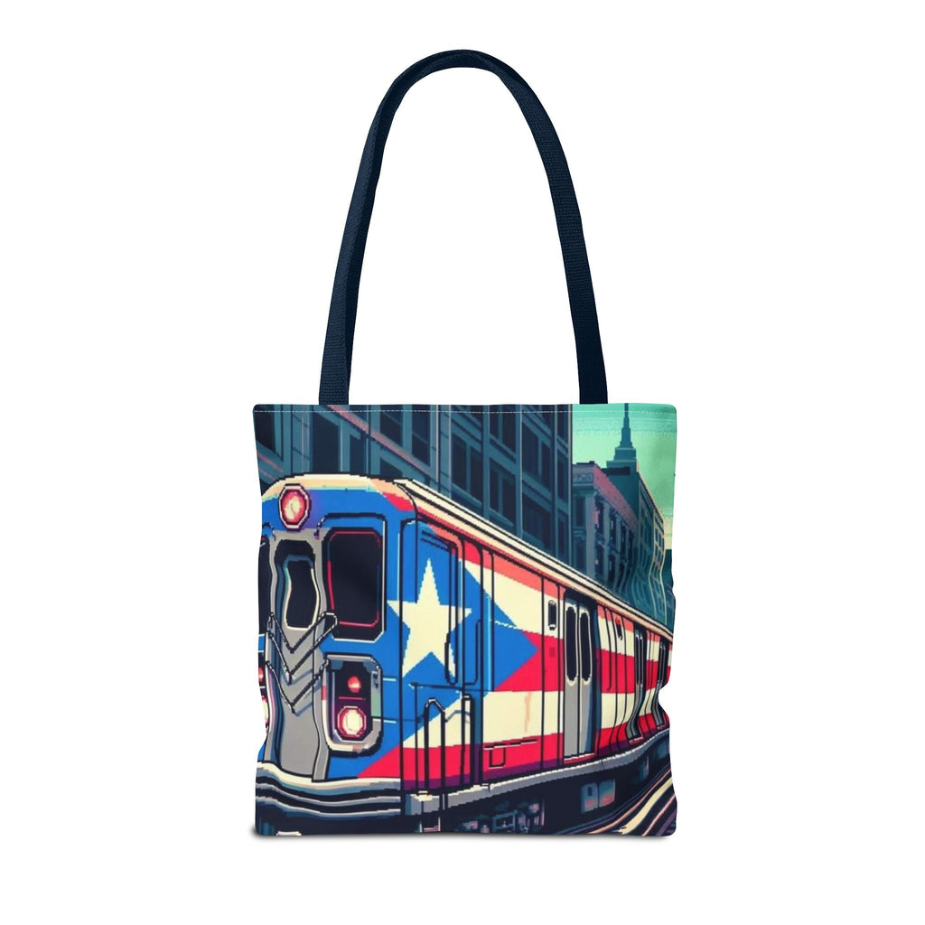 Tropical Love: Tote Bags with Puerto Rican Designs" Durable and Stylish Puerto Rico Tote Bag (AOP) - Metamorphosis Creations