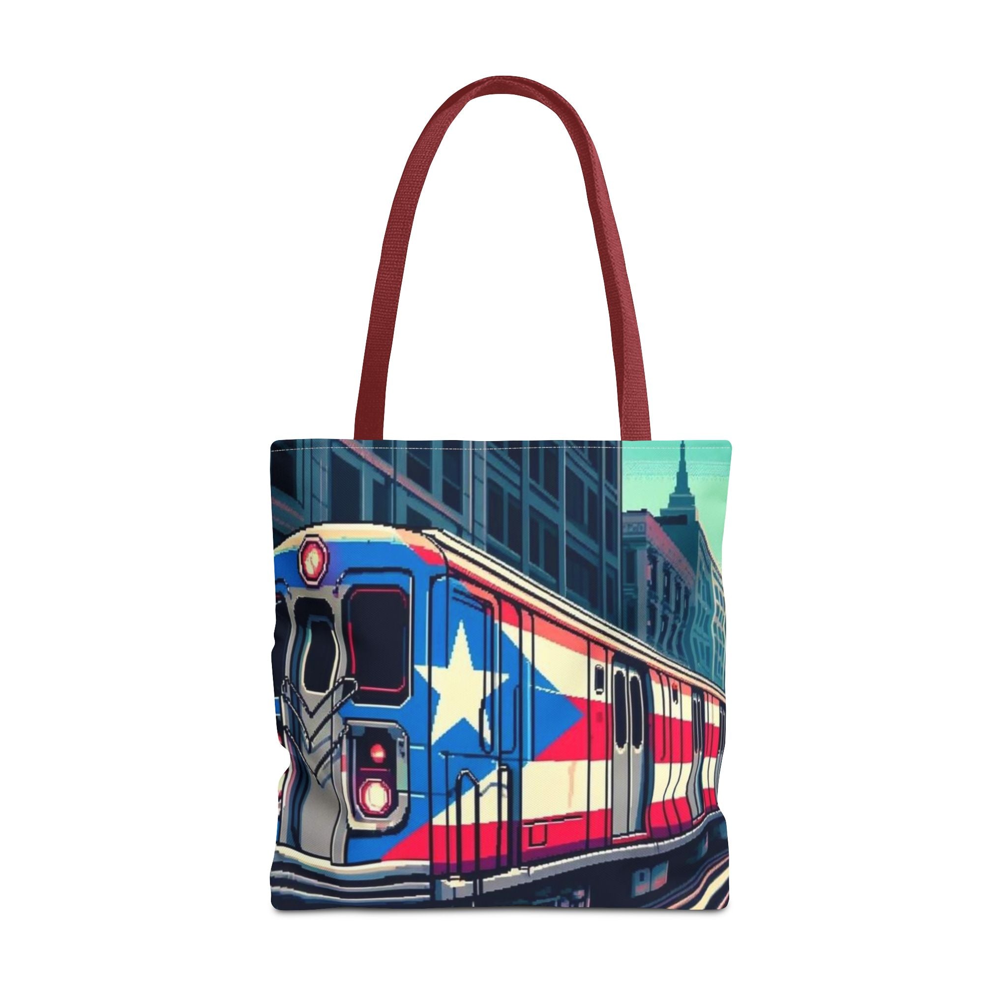 Tropical Love: Tote Bags with Puerto Rican Designs" Durable and Stylish Puerto Rico Tote Bag (AOP) - Metamorphosis Creations
