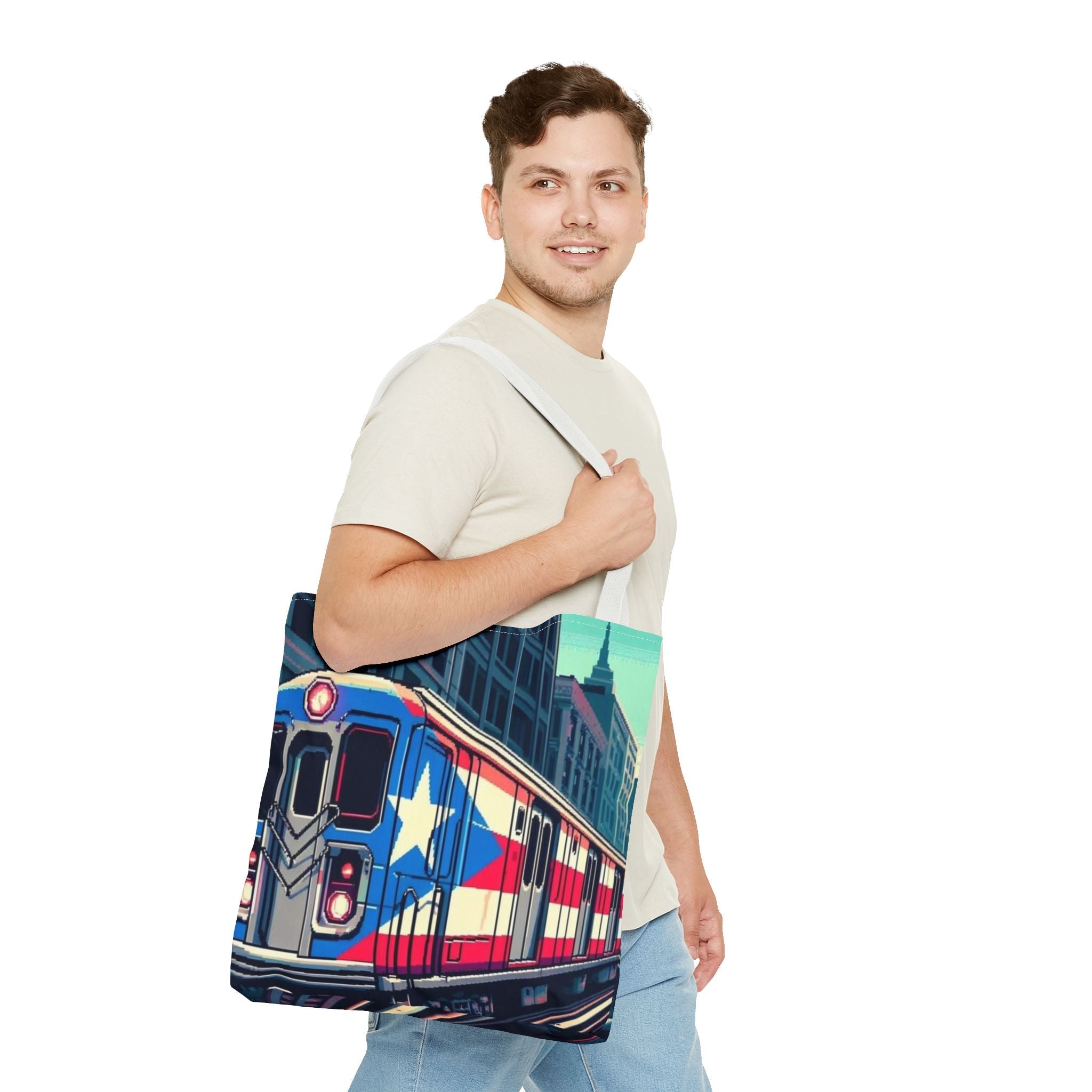 Tropical Love: Tote Bags with Puerto Rican Designs" Durable and Stylish Puerto Rico Tote Bag (AOP) - Metamorphosis Creations
