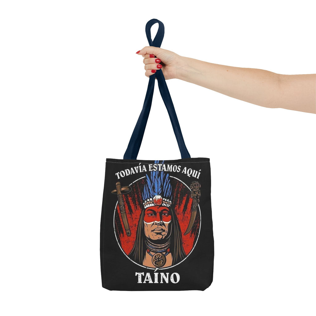 Tropical Love: Tote Bags with Puerto Rican Designs" Durable and Stylish Puerto Rico Tote Tote Bag (AOP) - Metamorphosis Creations