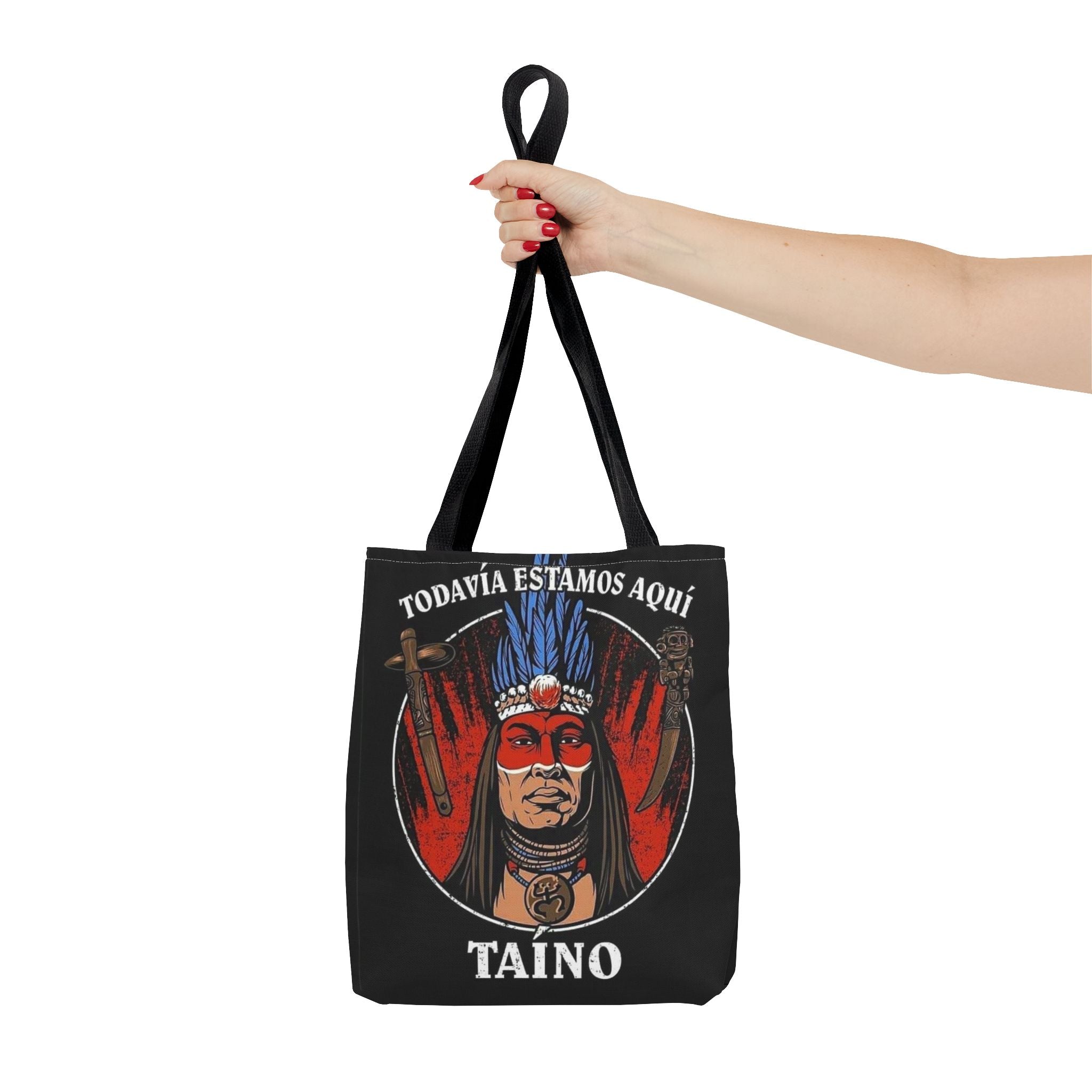 Tropical Love: Tote Bags with Puerto Rican Designs" Durable and Stylish Puerto Rico Tote Tote Bag (AOP) - Metamorphosis Creations
