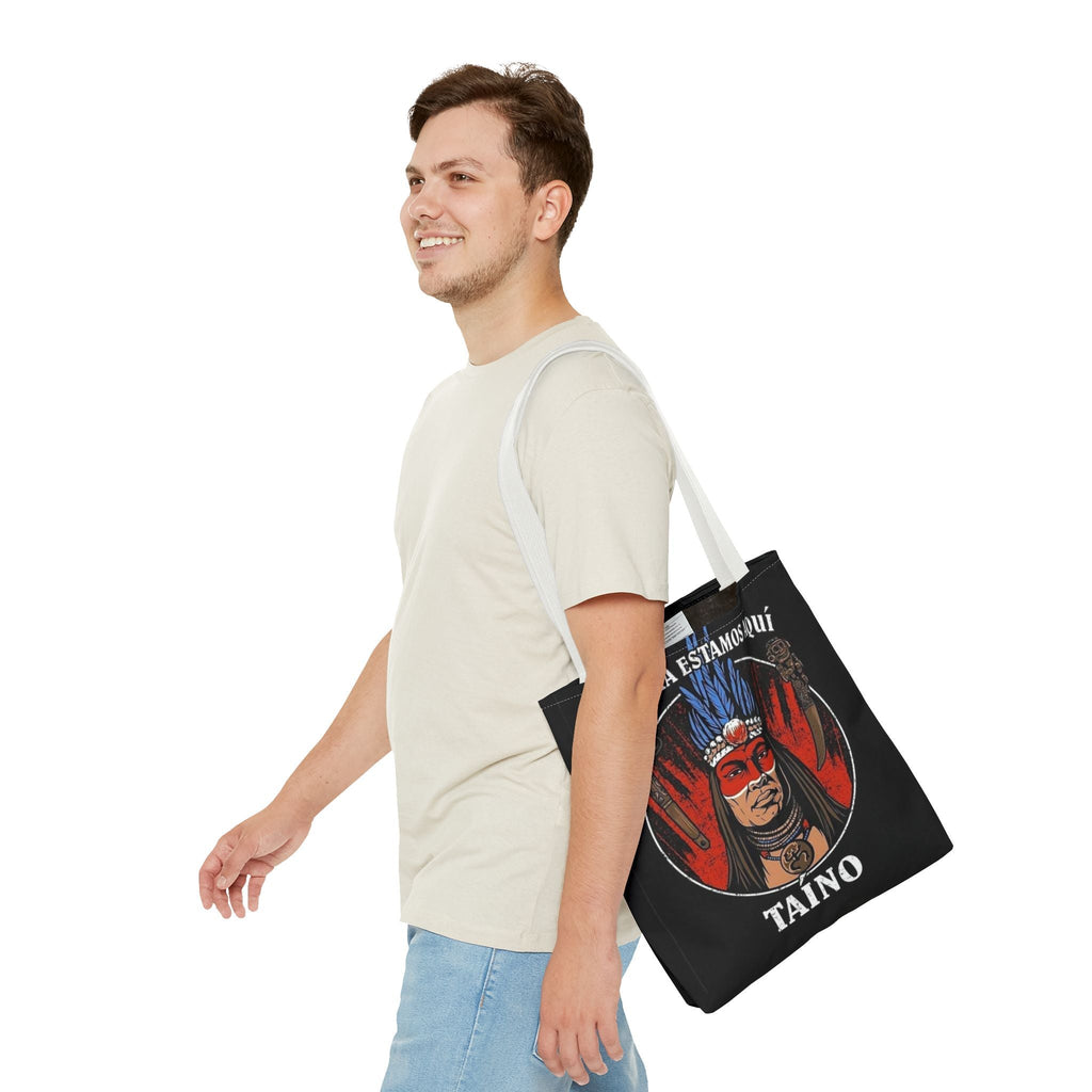 Tropical Love: Tote Bags with Puerto Rican Designs" Durable and Stylish Puerto Rico Tote Tote Bag (AOP) - Metamorphosis Creations