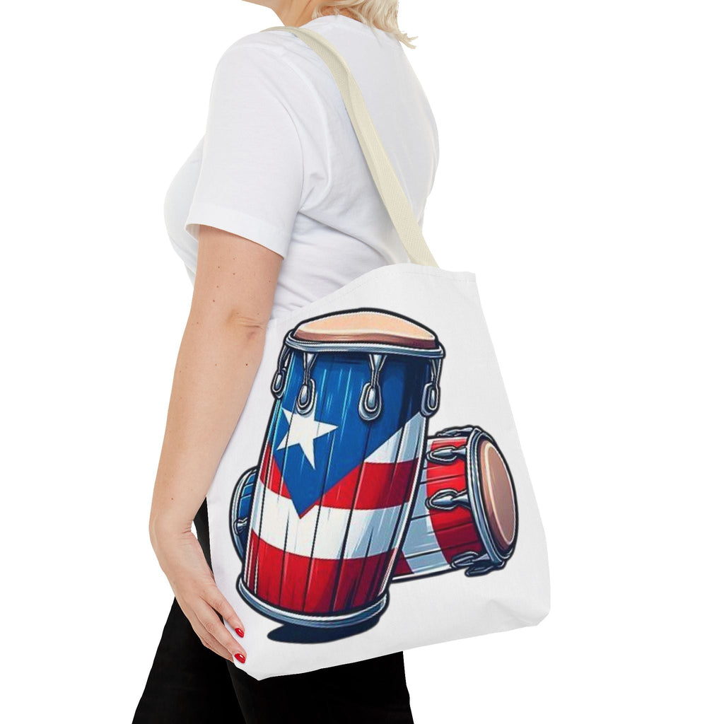 Tropical Love: Tote Bags with Puerto Rican Designs" Durable and Stylish Puerto Rico Tote Tote Bag (AOP) - Metamorphosis Creations
