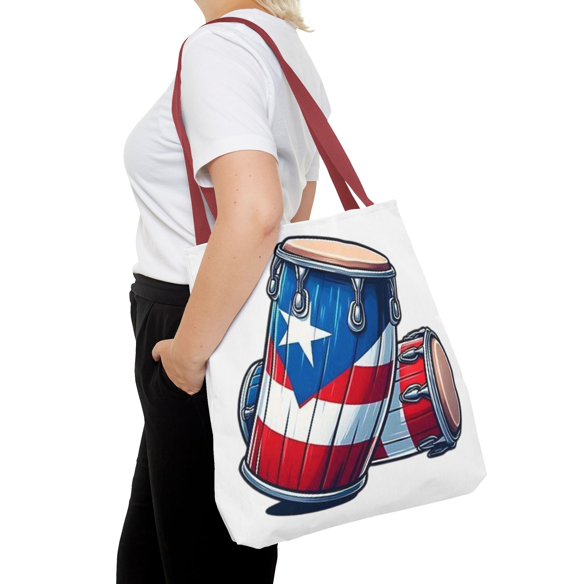 Tropical Love: Tote Bags with Puerto Rican Designs" Durable and Stylish Puerto Rico Tote Tote Bag (AOP) - Metamorphosis Creations