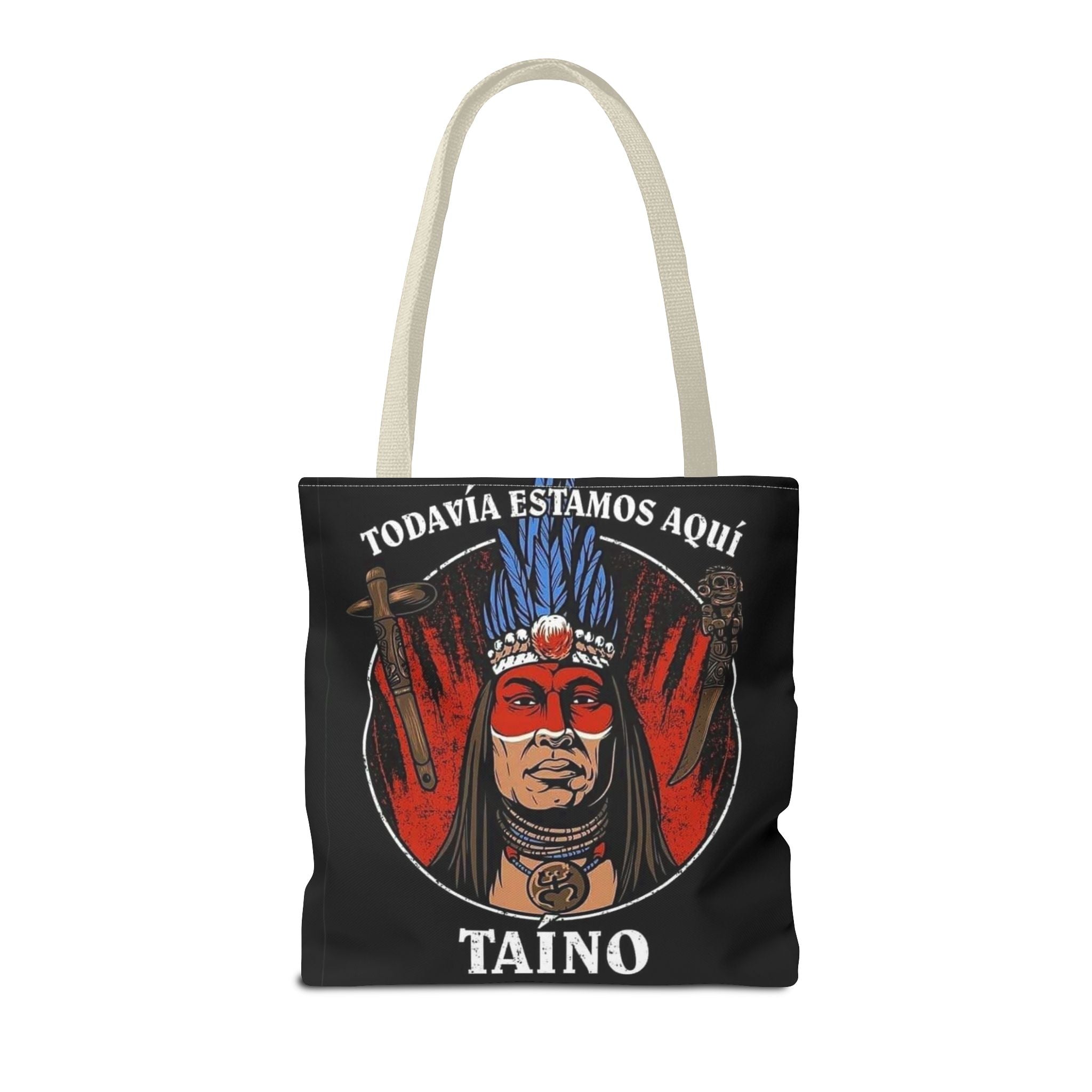 Tropical Love: Tote Bags with Puerto Rican Designs" Durable and Stylish Puerto Rico Tote Tote Bag (AOP) - Metamorphosis Creations