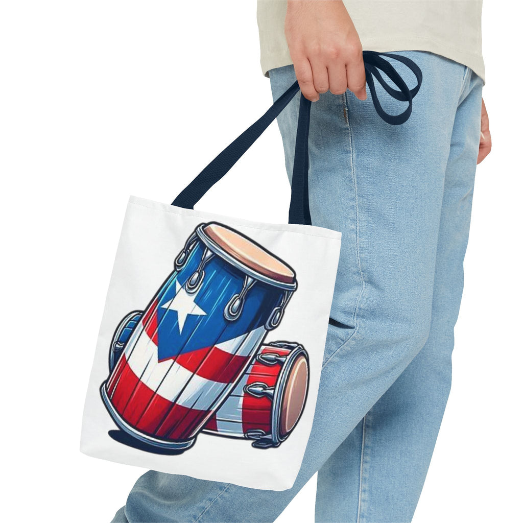 Tropical Love: Tote Bags with Puerto Rican Designs" Durable and Stylish Puerto Rico Tote Tote Bag (AOP) - Metamorphosis Creations