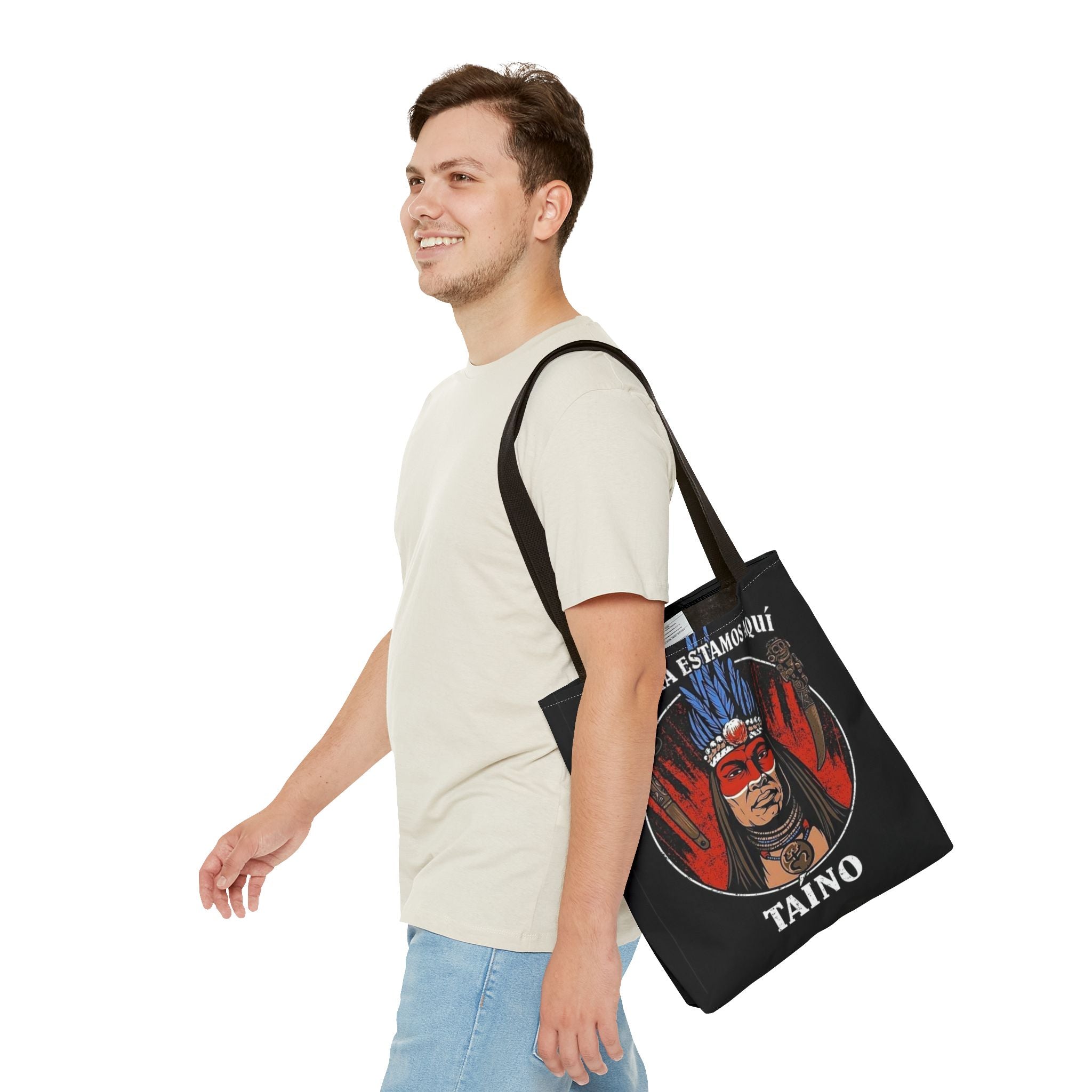 Tropical Love: Tote Bags with Puerto Rican Designs" Durable and Stylish Puerto Rico Tote Tote Bag (AOP) - Metamorphosis Creations