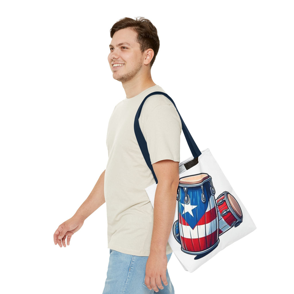 Tropical Love: Tote Bags with Puerto Rican Designs" Durable and Stylish Puerto Rico Tote Tote Bag (AOP) - Metamorphosis Creations