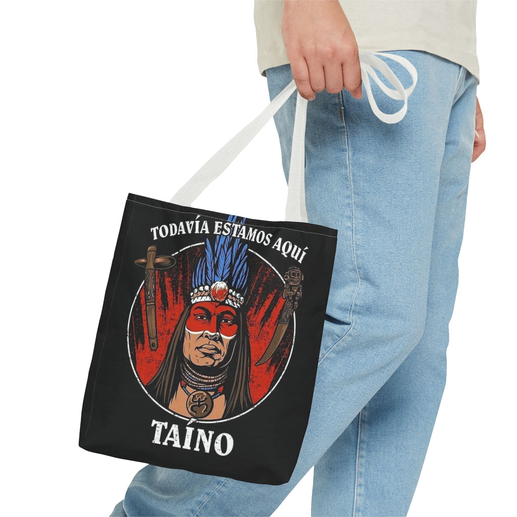Tropical Love: Tote Bags with Puerto Rican Designs" Durable and Stylish Puerto Rico Tote Tote Bag (AOP) - Metamorphosis Creations
