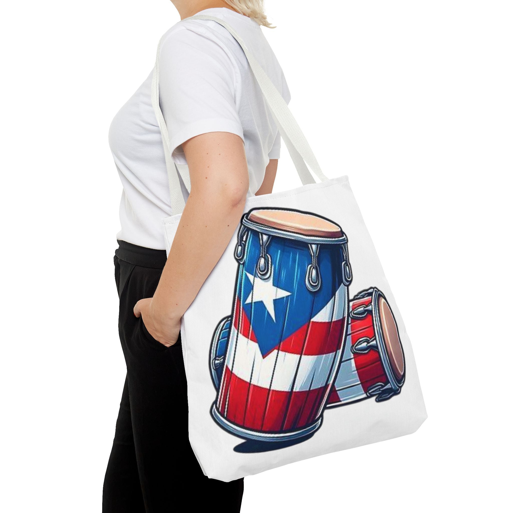 Tropical Love: Tote Bags with Puerto Rican Designs" Durable and Stylish Puerto Rico Tote Tote Bag (AOP) - Metamorphosis Creations