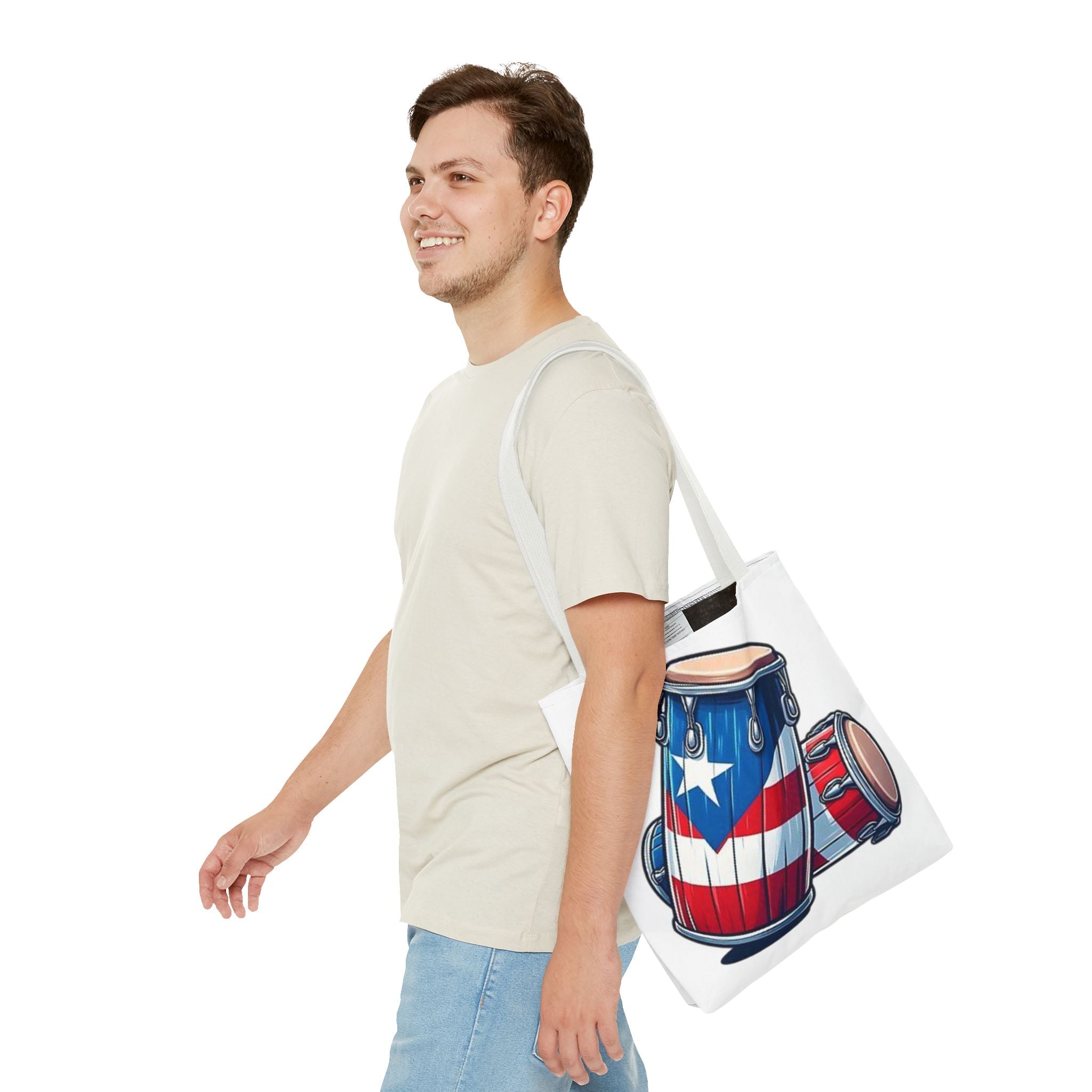 Tropical Love: Tote Bags with Puerto Rican Designs" Durable and Stylish Puerto Rico Tote Tote Bag (AOP) - Metamorphosis Creations