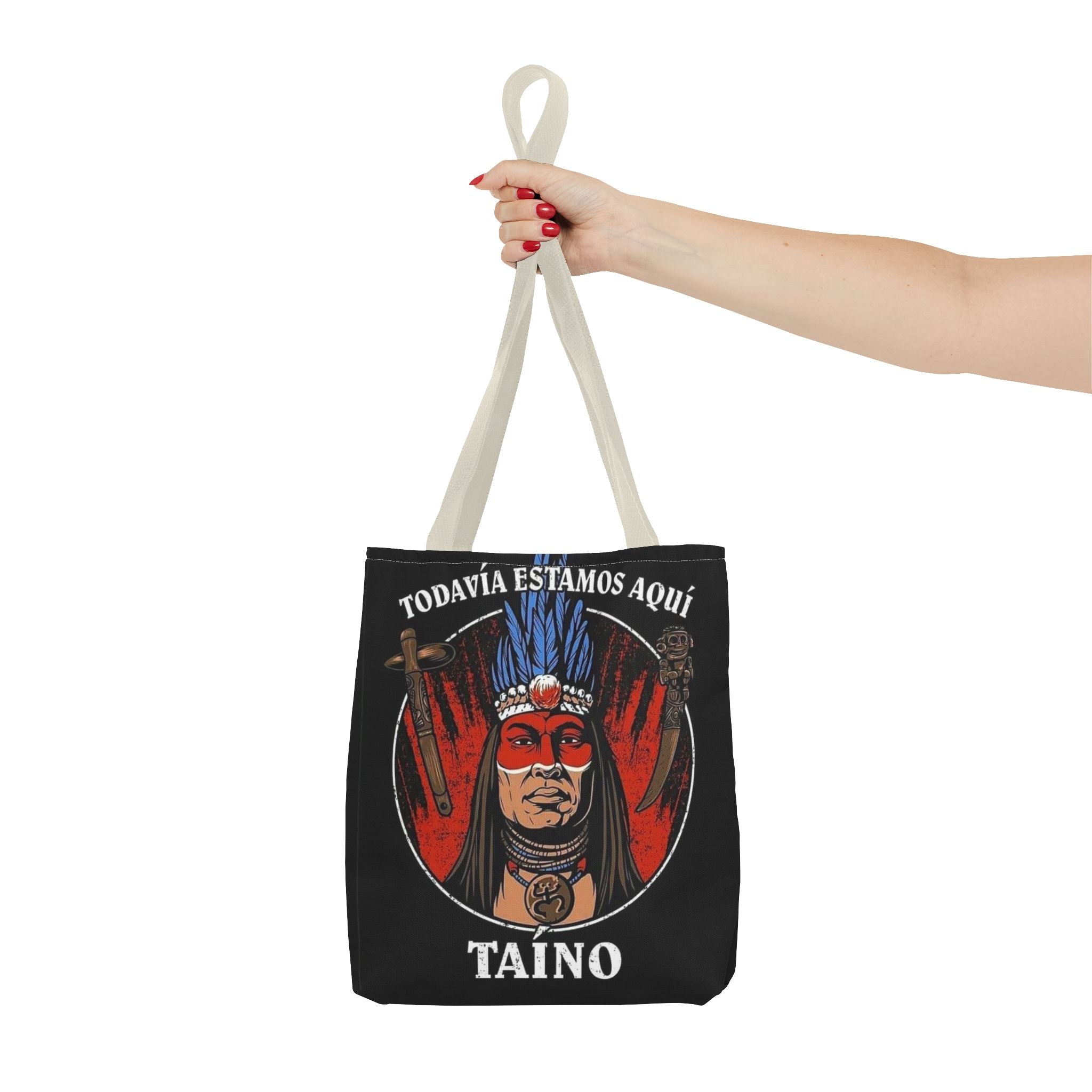 Tropical Love: Tote Bags with Puerto Rican Designs" Durable and Stylish Puerto Rico Tote Tote Bag (AOP) - Metamorphosis Creations