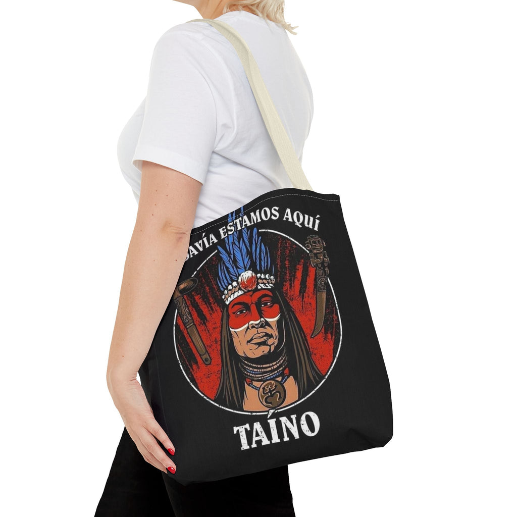 Tropical Love: Tote Bags with Puerto Rican Designs" Durable and Stylish Puerto Rico Tote Tote Bag (AOP) - Metamorphosis Creations