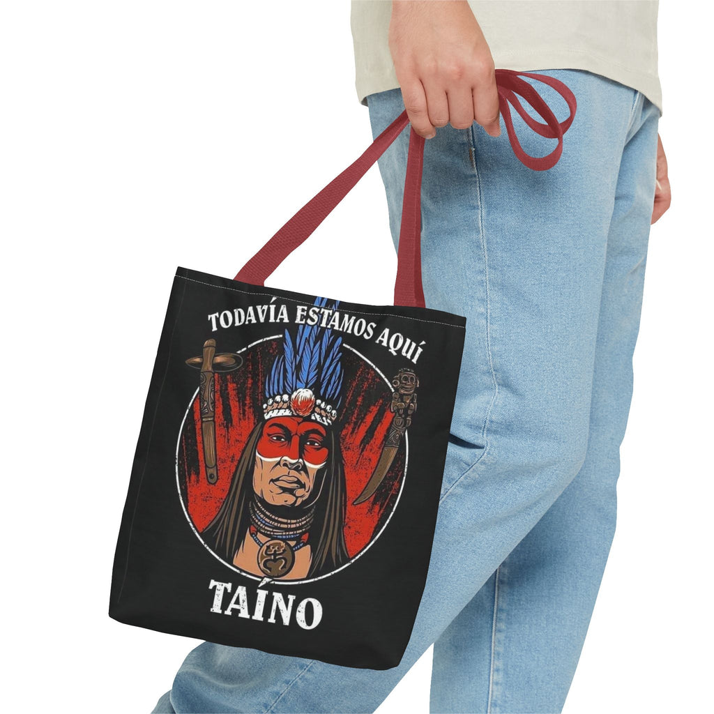 Tropical Love: Tote Bags with Puerto Rican Designs" Durable and Stylish Puerto Rico Tote Tote Bag (AOP) - Metamorphosis Creations