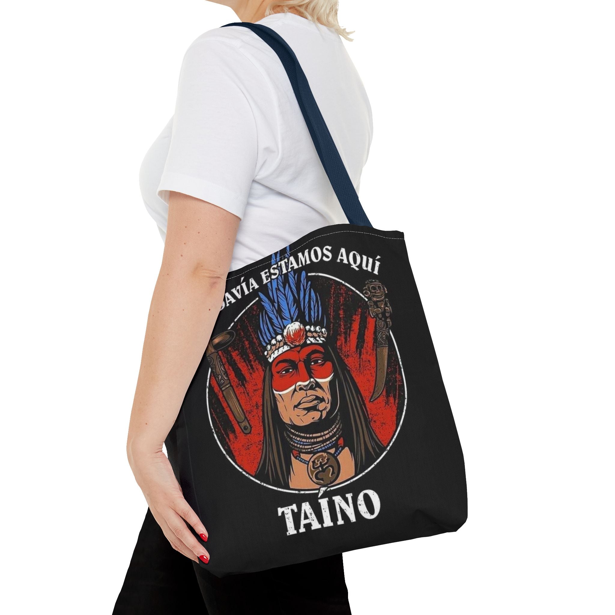 Tropical Love: Tote Bags with Puerto Rican Designs" Durable and Stylish Puerto Rico Tote Tote Bag (AOP) - Metamorphosis Creations