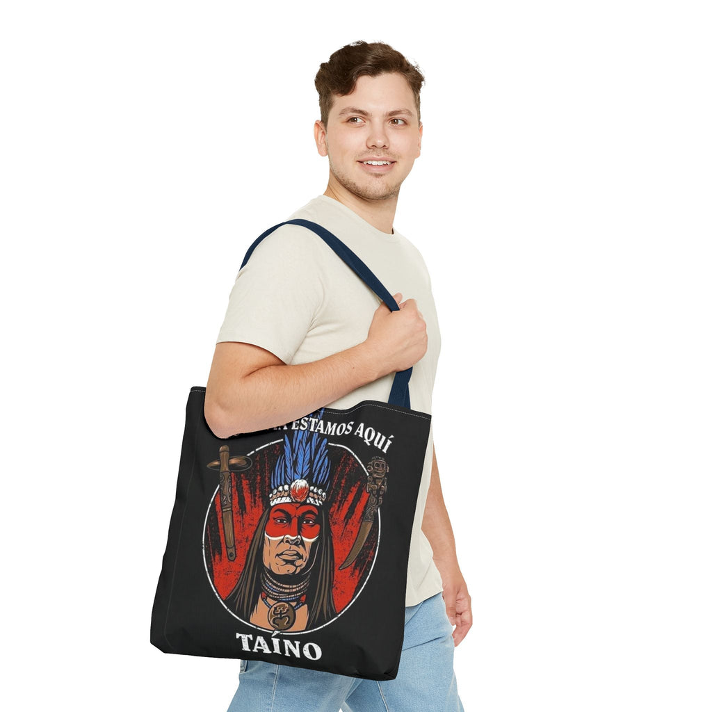 Tropical Love: Tote Bags with Puerto Rican Designs" Durable and Stylish Puerto Rico Tote Tote Bag (AOP) - Metamorphosis Creations