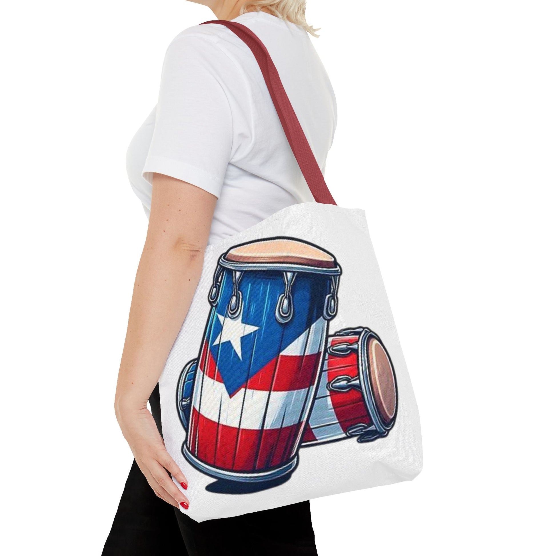 Tropical Love: Tote Bags with Puerto Rican Designs" Durable and Stylish Puerto Rico Tote Tote Bag (AOP) - Metamorphosis Creations