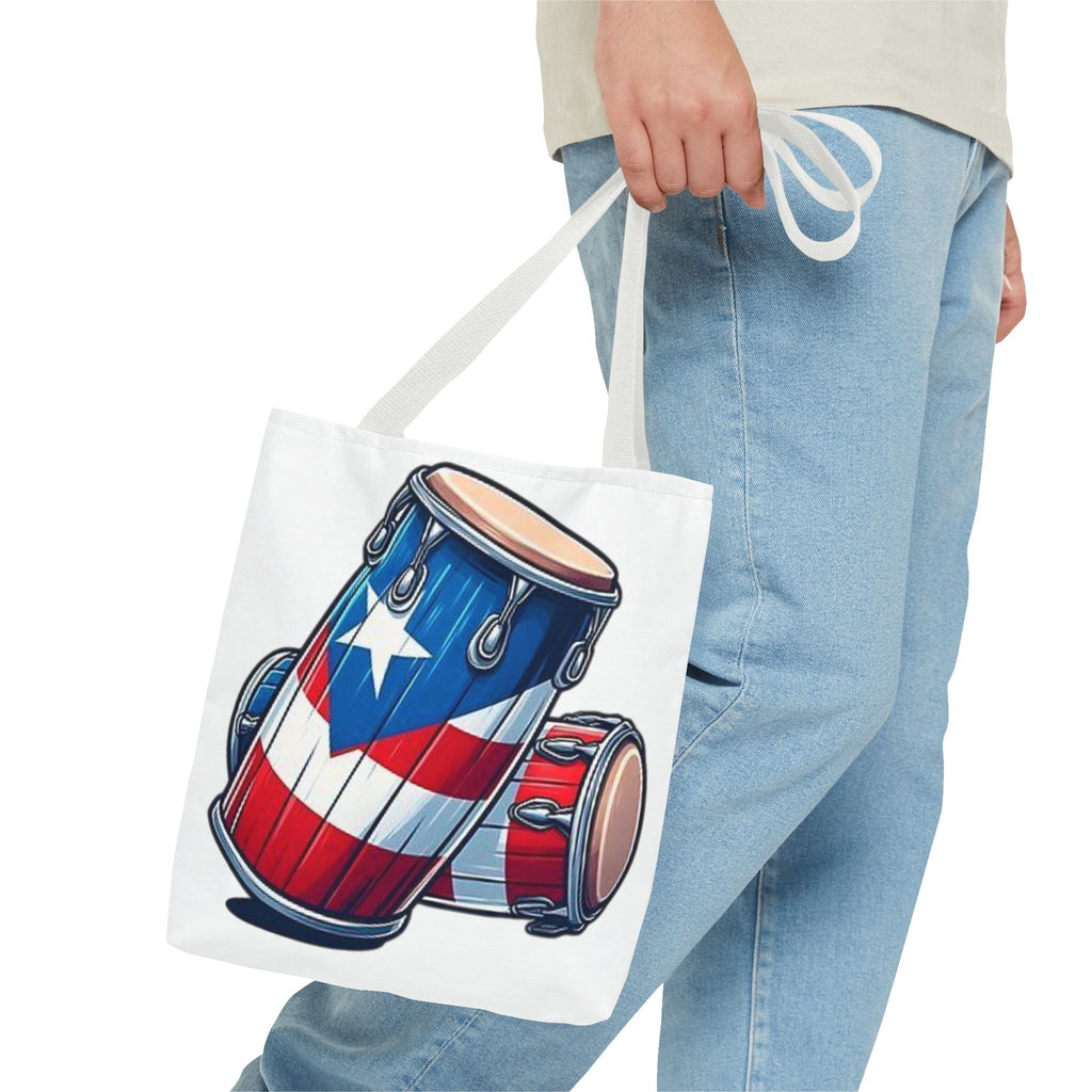Tropical Love: Tote Bags with Puerto Rican Designs" Durable and Stylish Puerto Rico Tote Tote Bag (AOP) - Metamorphosis Creations