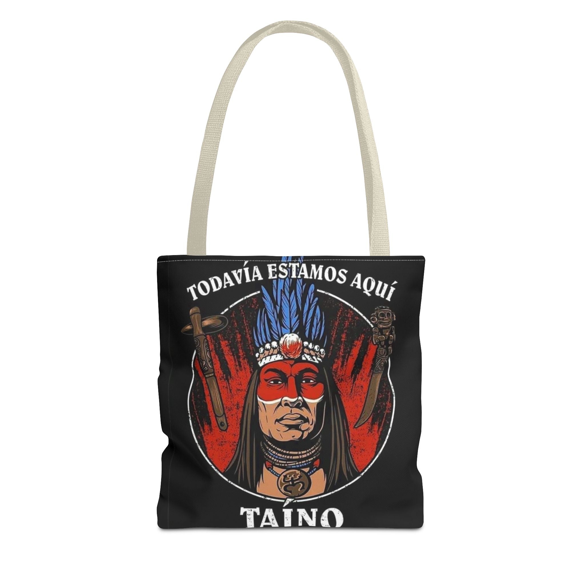 Tropical Love: Tote Bags with Puerto Rican Designs" Durable and Stylish Puerto Rico Tote Tote Bag (AOP) - Metamorphosis Creations