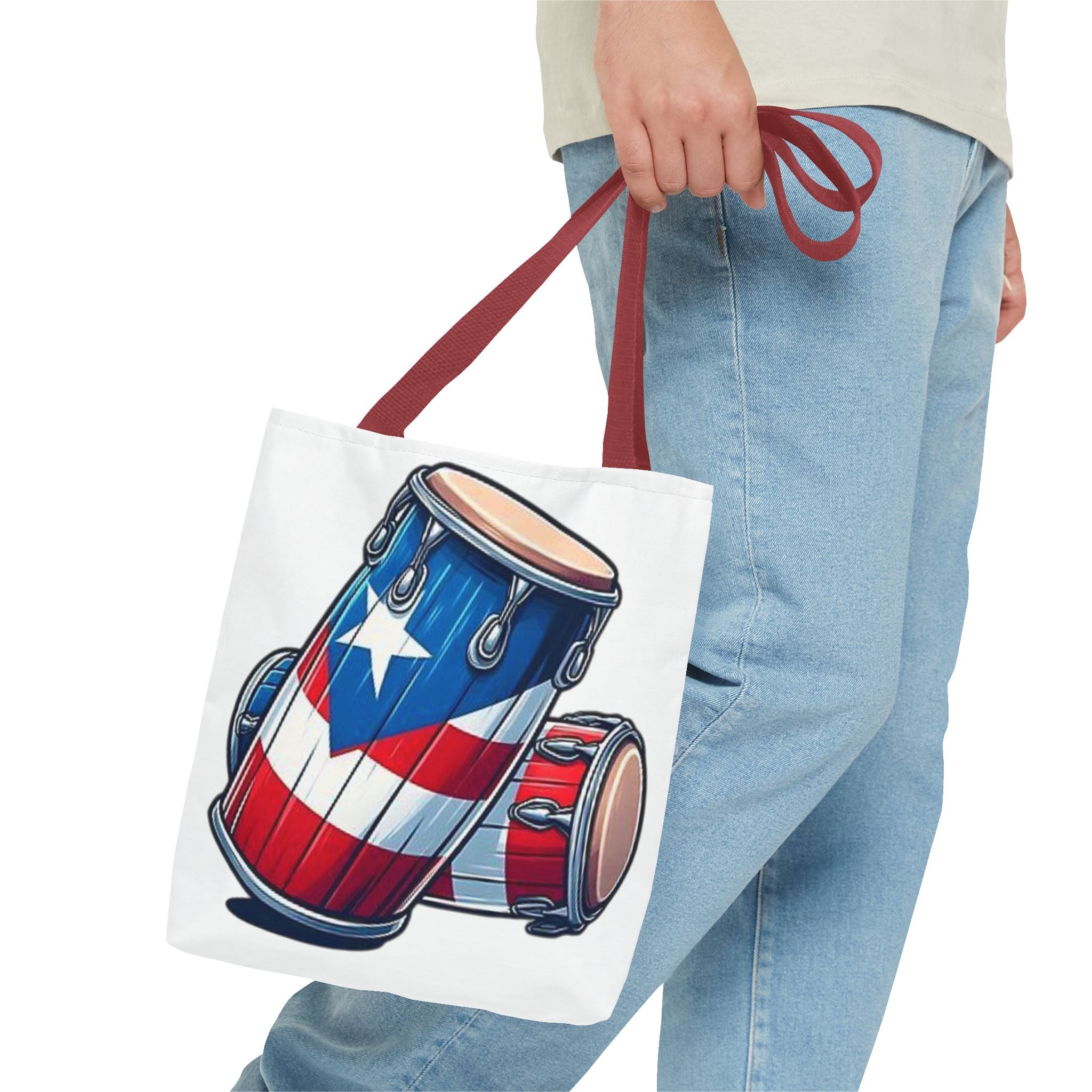Tropical Love: Tote Bags with Puerto Rican Designs" Durable and Stylish Puerto Rico Tote Tote Bag (AOP) - Metamorphosis Creations