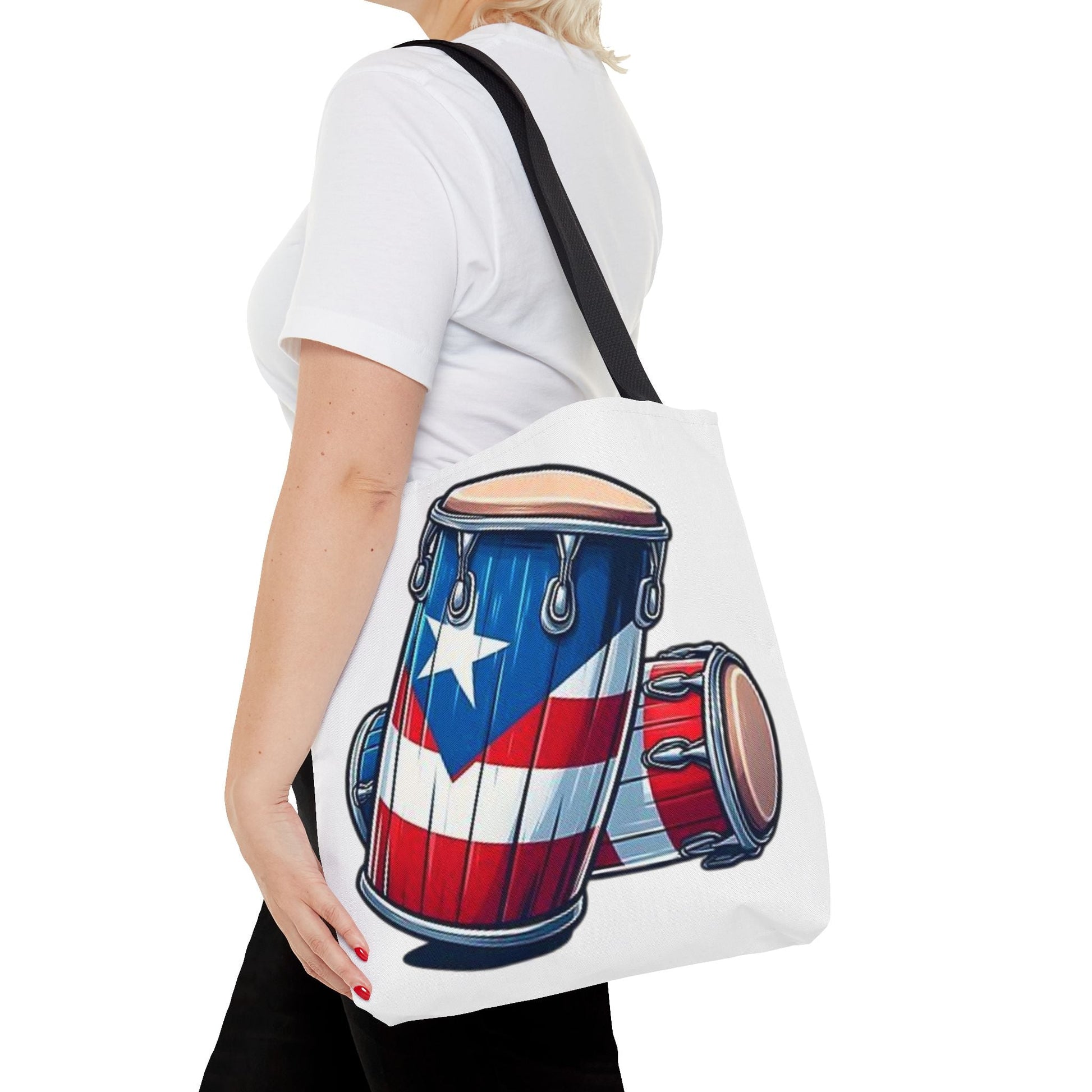 Tropical Love: Tote Bags with Puerto Rican Designs" Durable and Stylish Puerto Rico Tote Tote Bag (AOP) - Metamorphosis Creations