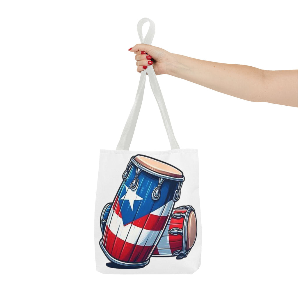 Tropical Love: Tote Bags with Puerto Rican Designs" Durable and Stylish Puerto Rico Tote Tote Bag (AOP) - Metamorphosis Creations
