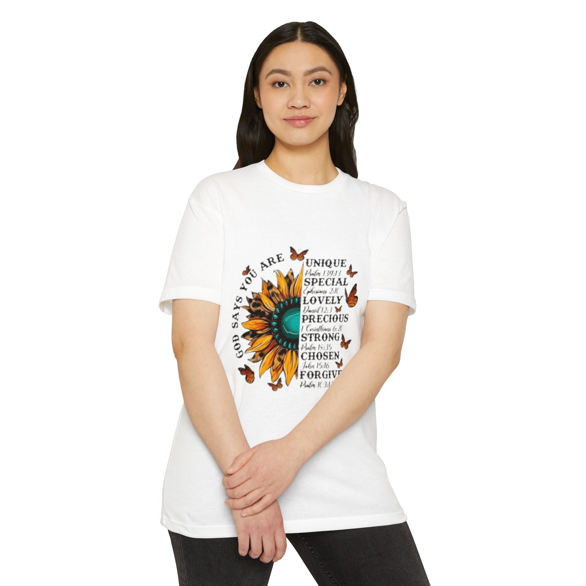 Unique Graphic T-Shirt Designs Unisex CVC Jersey T-shirt - Metamorphosis Creations