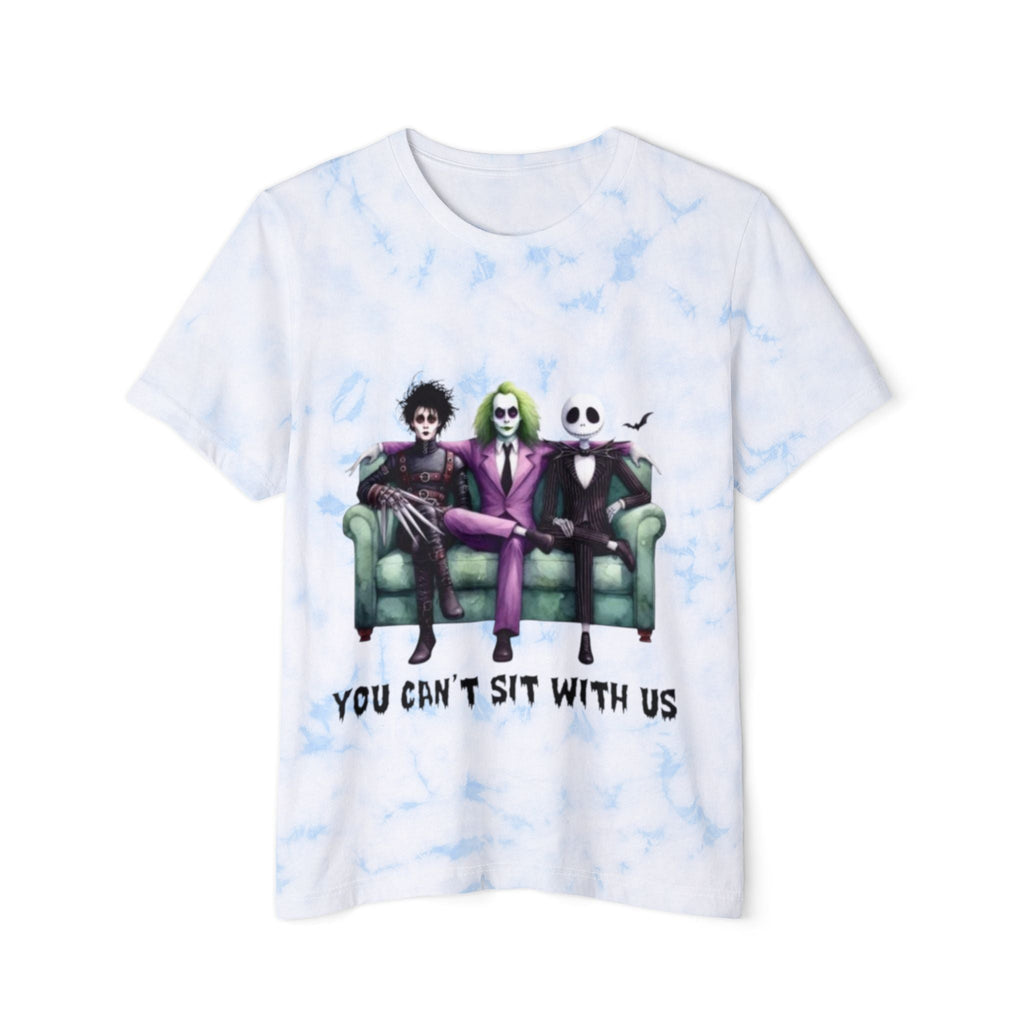 Unisex Tie - Dye Graphic T-Shirt - Halloween Costume, Vintage Style, Trendy Apparel, Gift for Friends, Casual Wear, Everyday Style - Metamorphosis Creations