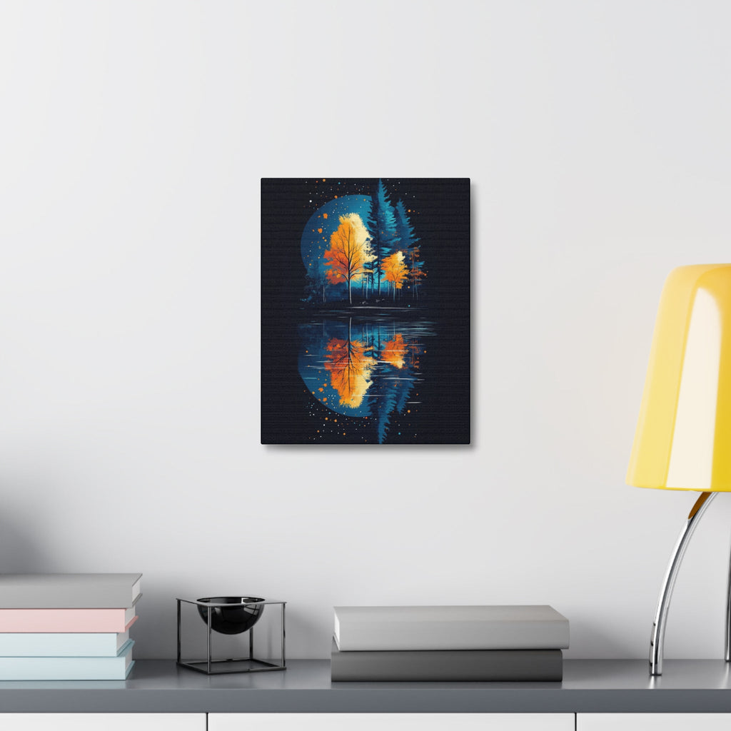 Vibrant Autumn Landscape Canvas Art | Fall Decor | Nature Wall Art | Home Decor | Gift for Nature Lovers - Metamorphosis Creations